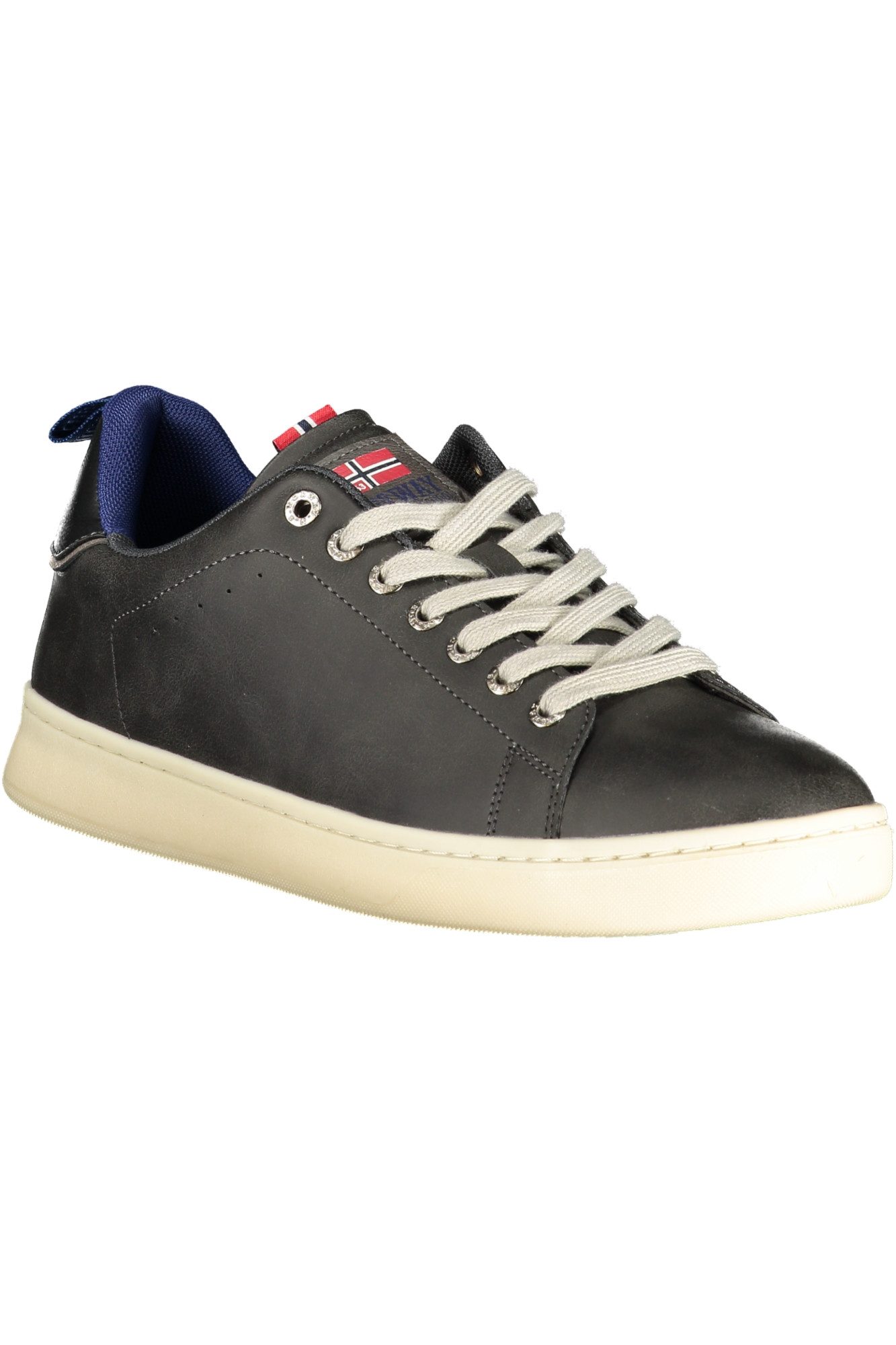NORWAY 1963 Sneaker Hochwertige schwarze Herrensportschuhe mit