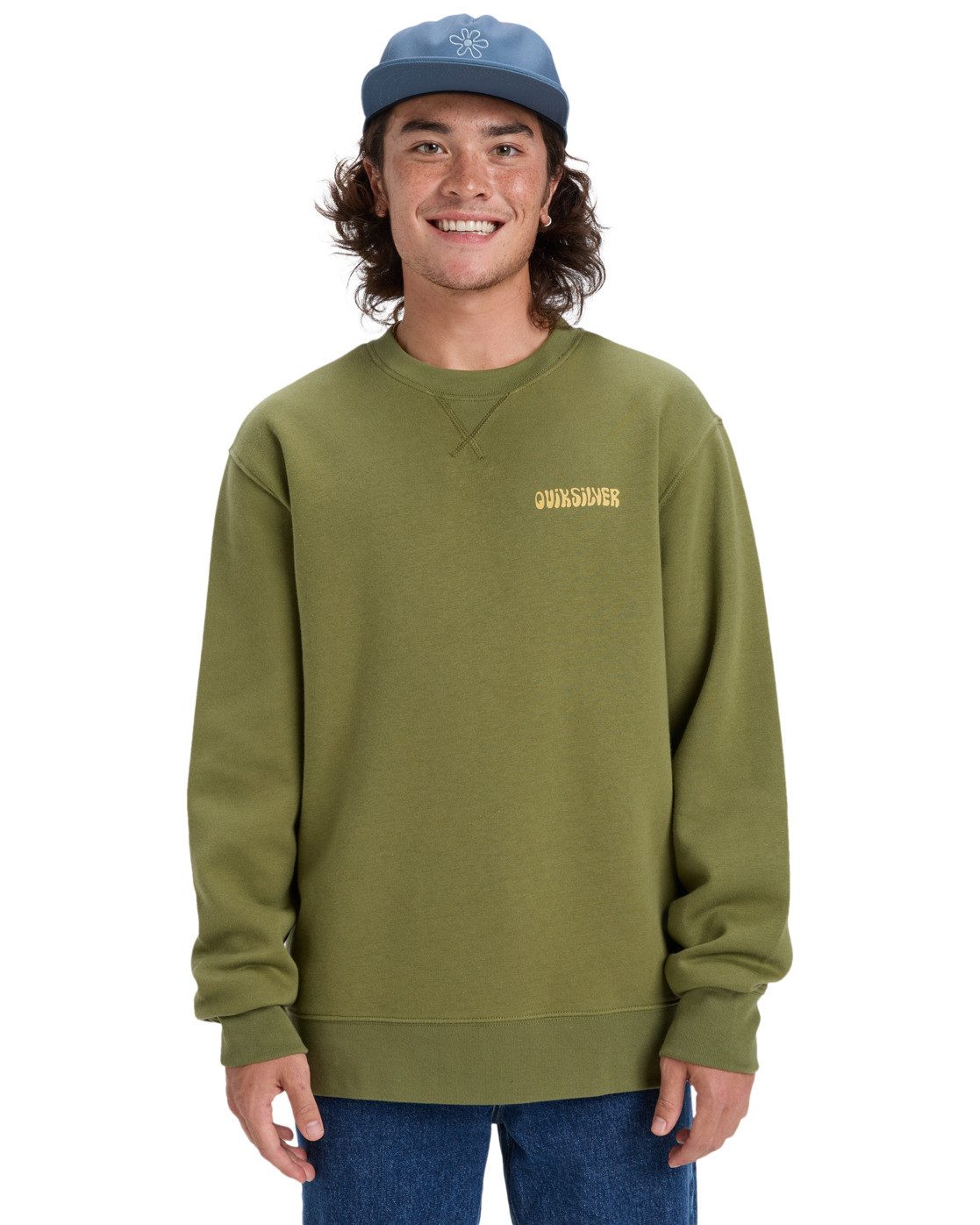Quiksilver Sweatshirt Salt Water Graphic