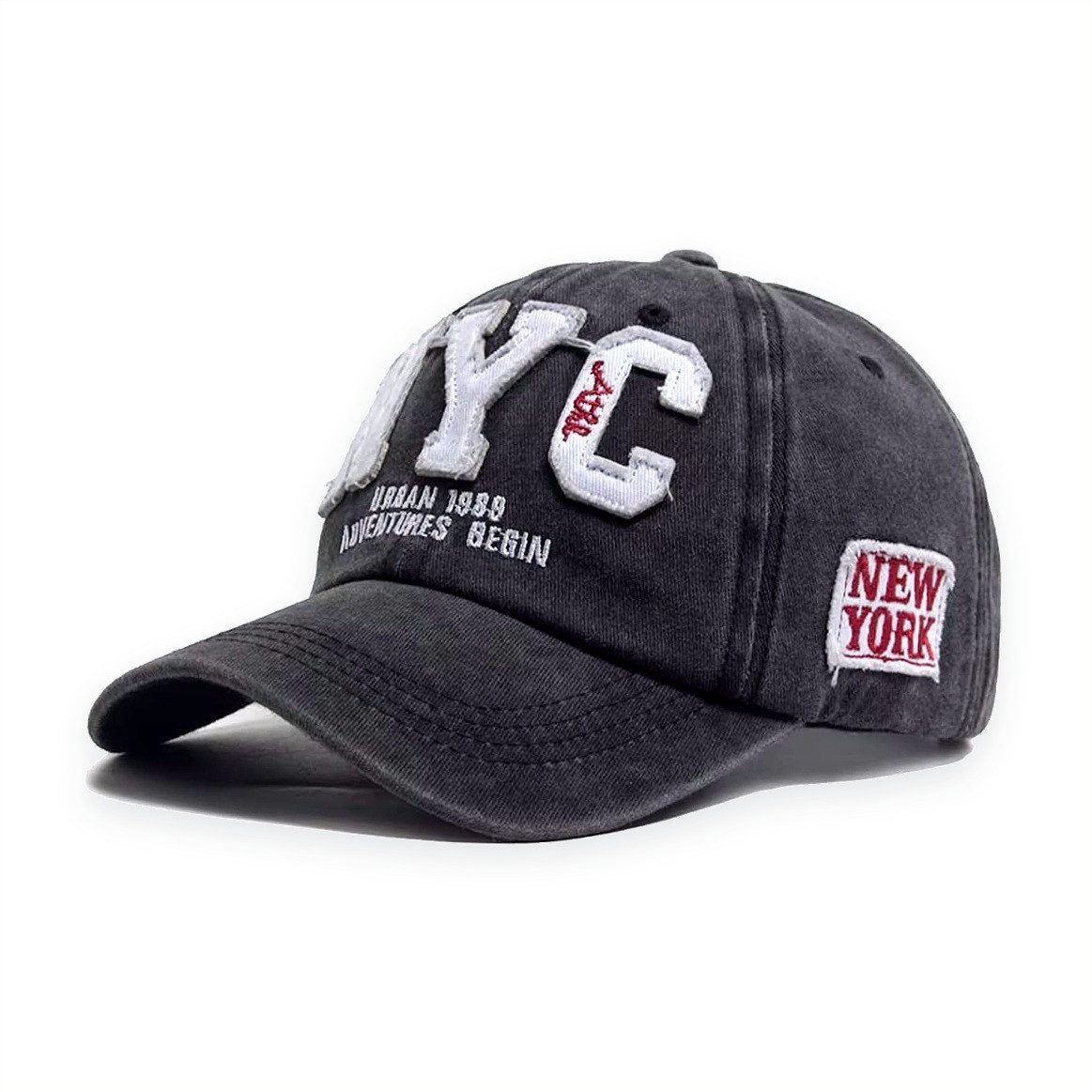 Sporty Baseball Cap Baseball Cap NY Vintage Style, Herren Kappe