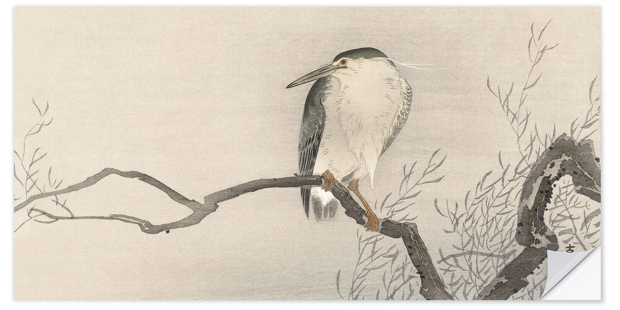 Wandfolie Ohara Koson