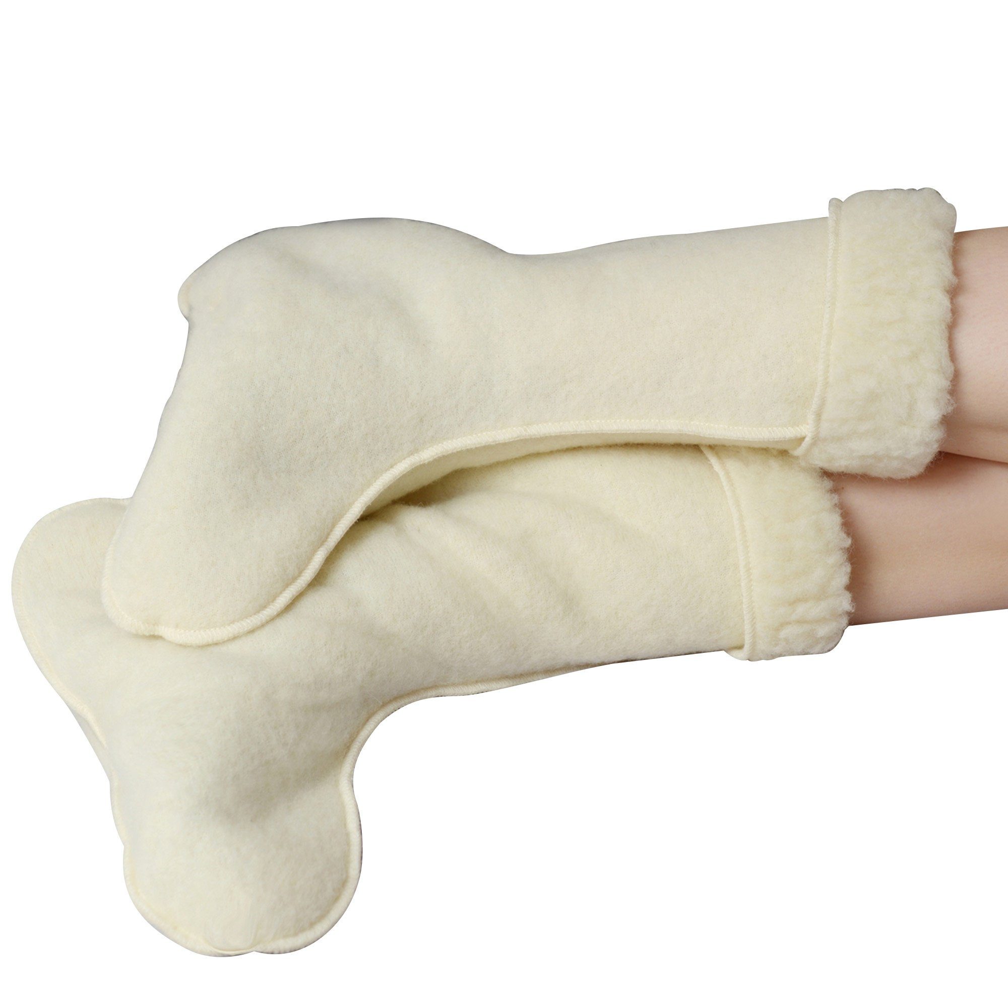 Erwin Müller Gelenkwärmer Bettschuhe 1 Paar Schurwolle Uni