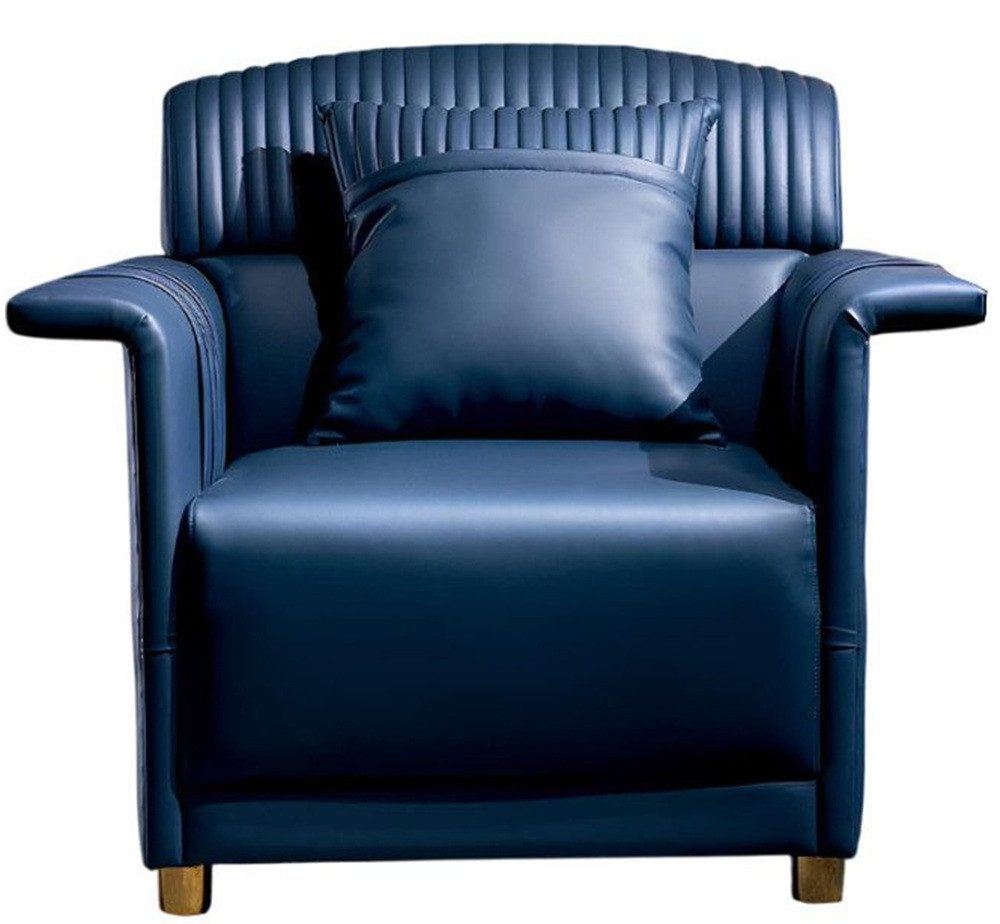 Xlmoebel Loungesessel Relaxsessel aus hochwertigem Leder im eleganten Design (1-St., Sessel), Hergestellt in Europa