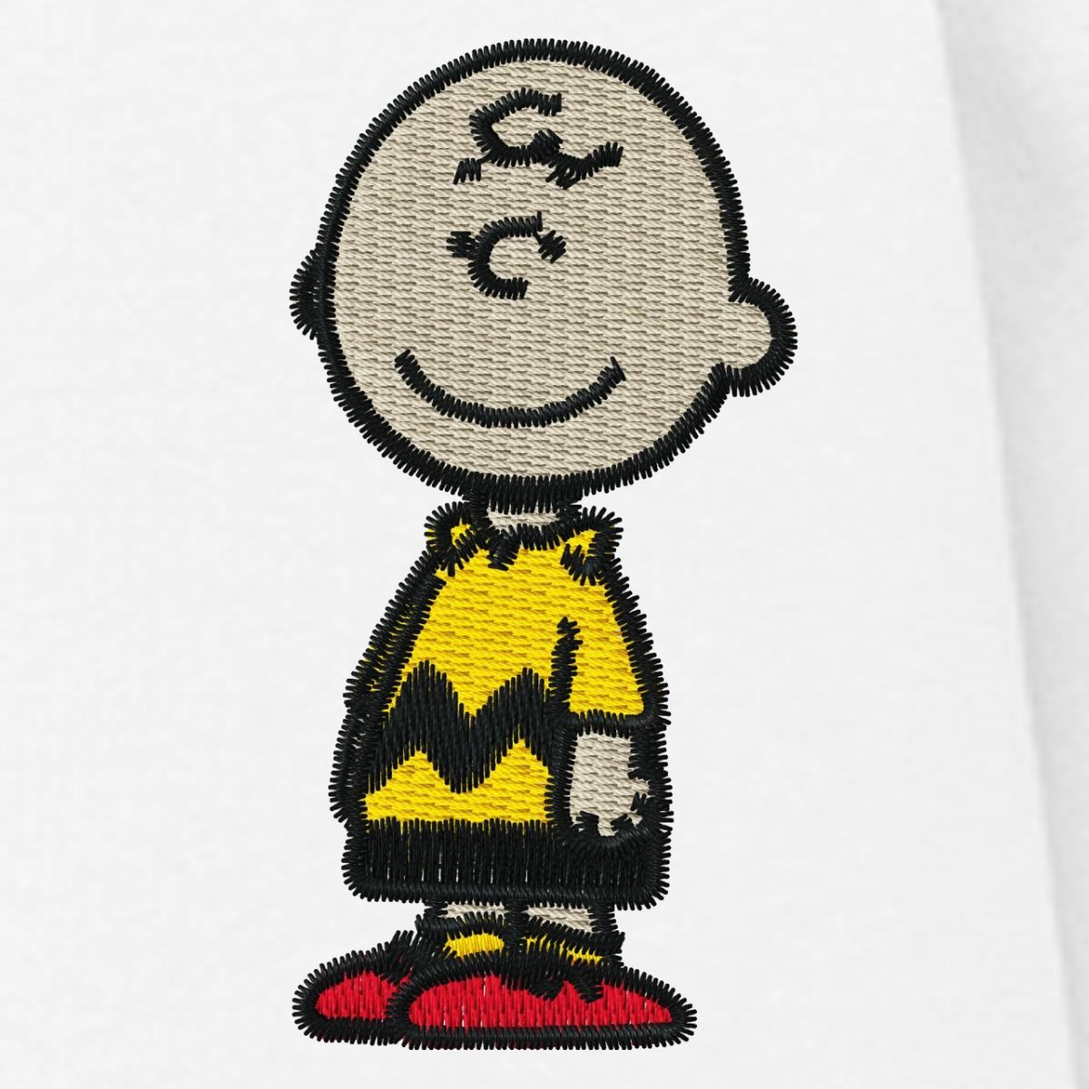 Spreadshirt Sweatshirt Peanuts Charlie Brown Als Stickmotiv Kinder Premium Pullover (1-tlg)