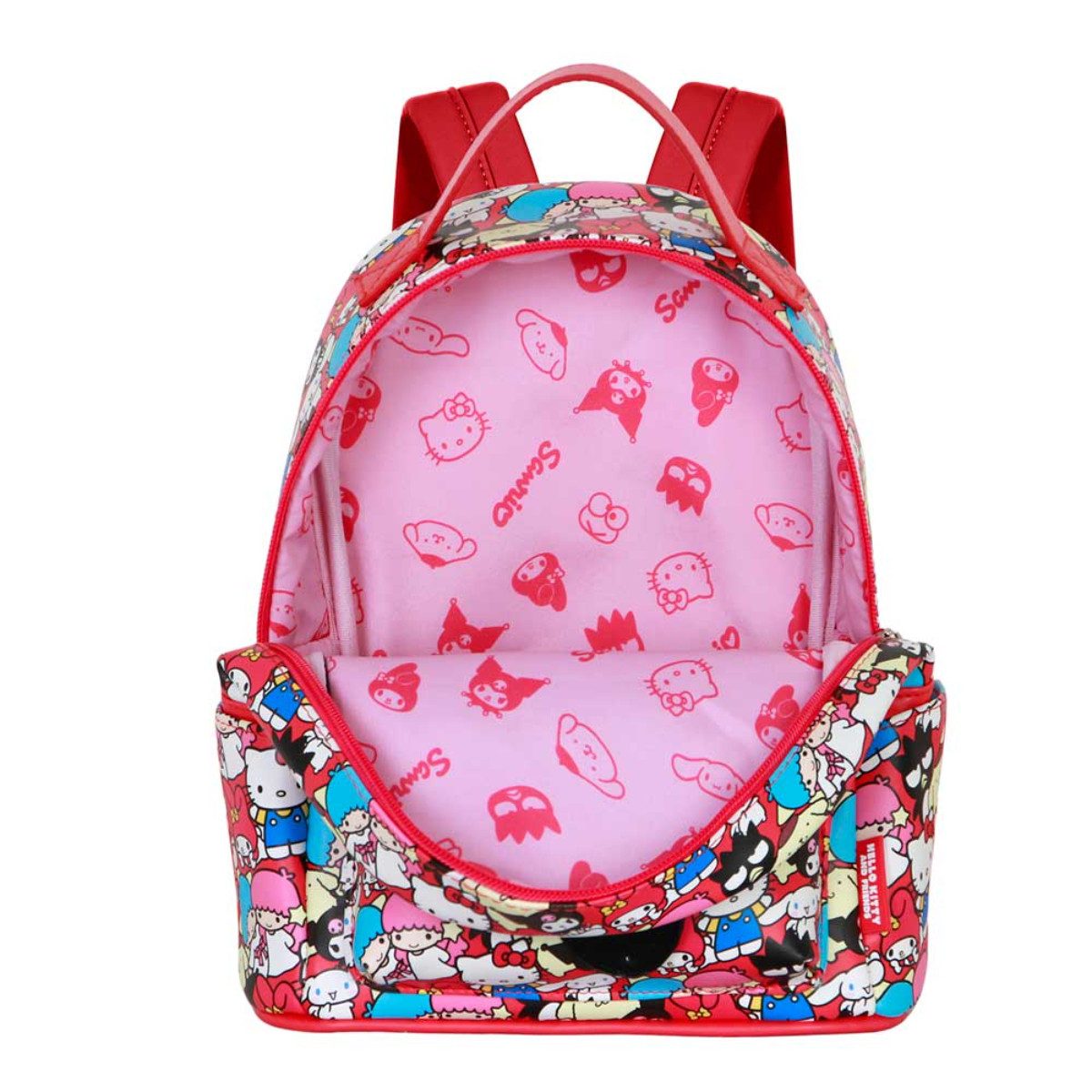 Hello Kitty Rucksack Friends Kinder Mehrfarbig Small Backpack Schule Freizeit