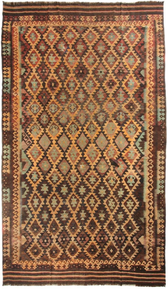 Orientteppich Kelim Afghan Antik 264x460 Handgewebter Orientteppich, Nain Trading, rechteckig, Höhe: 3 mm