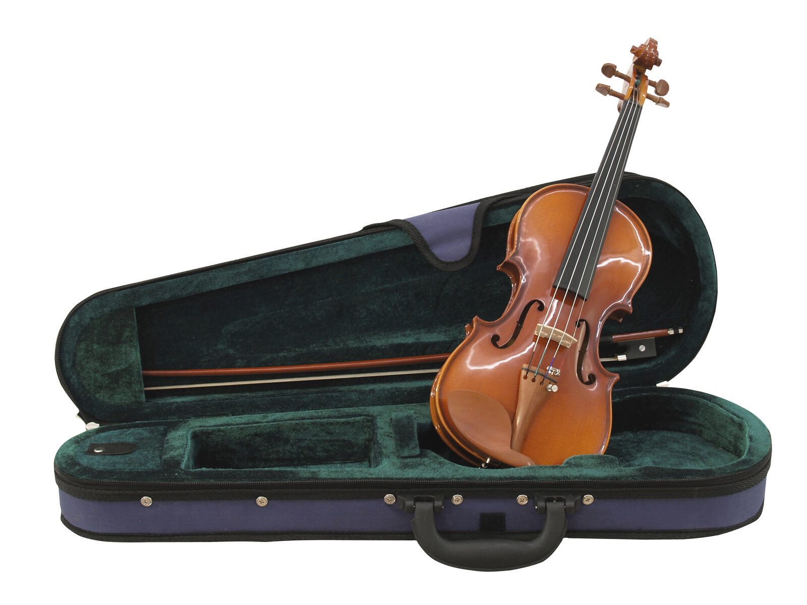 Violine DIMAVERY Violine 1/4 mit Bogen, im Case