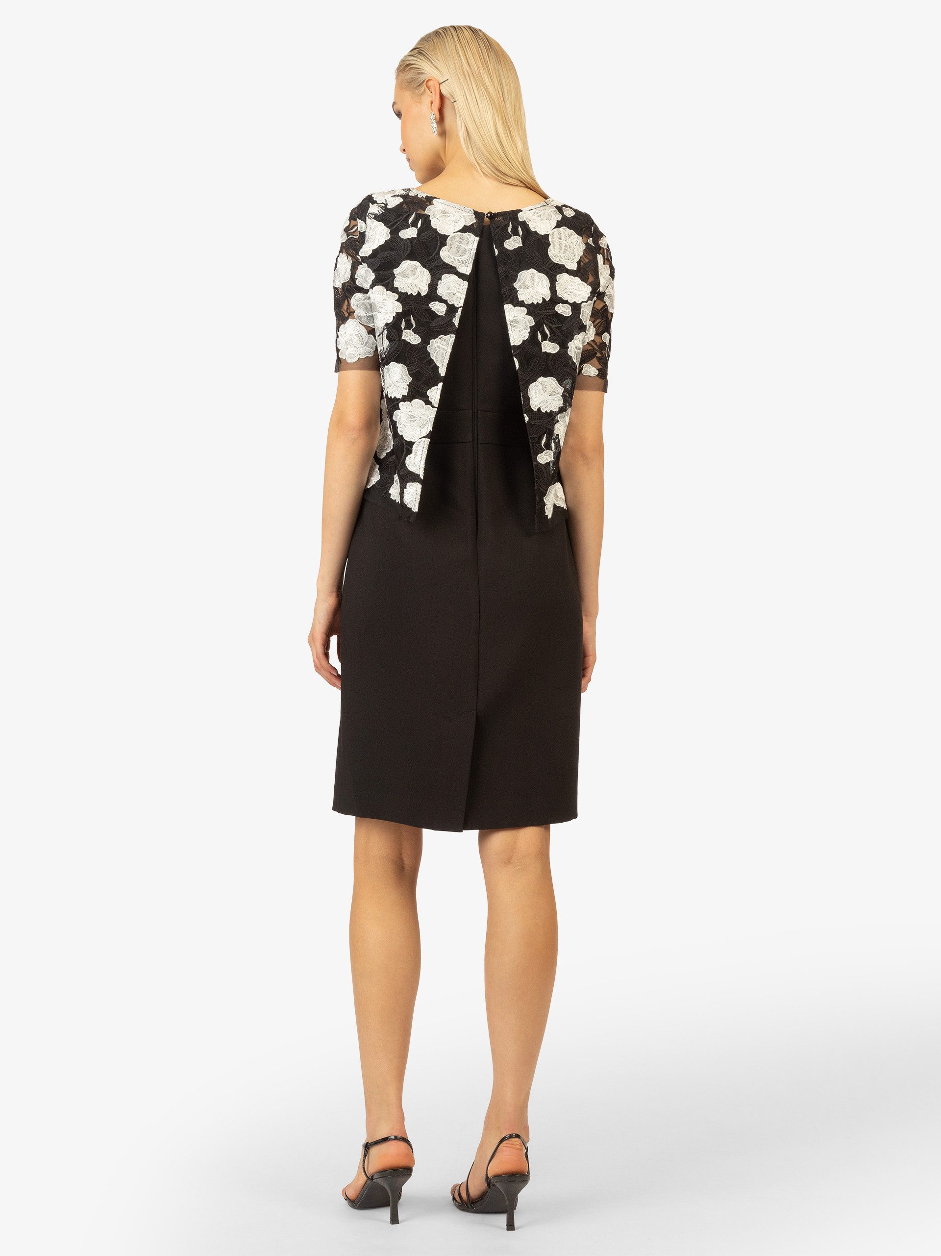 Kraimod Cocktailkleid mit Blumenmuster & Halbarm