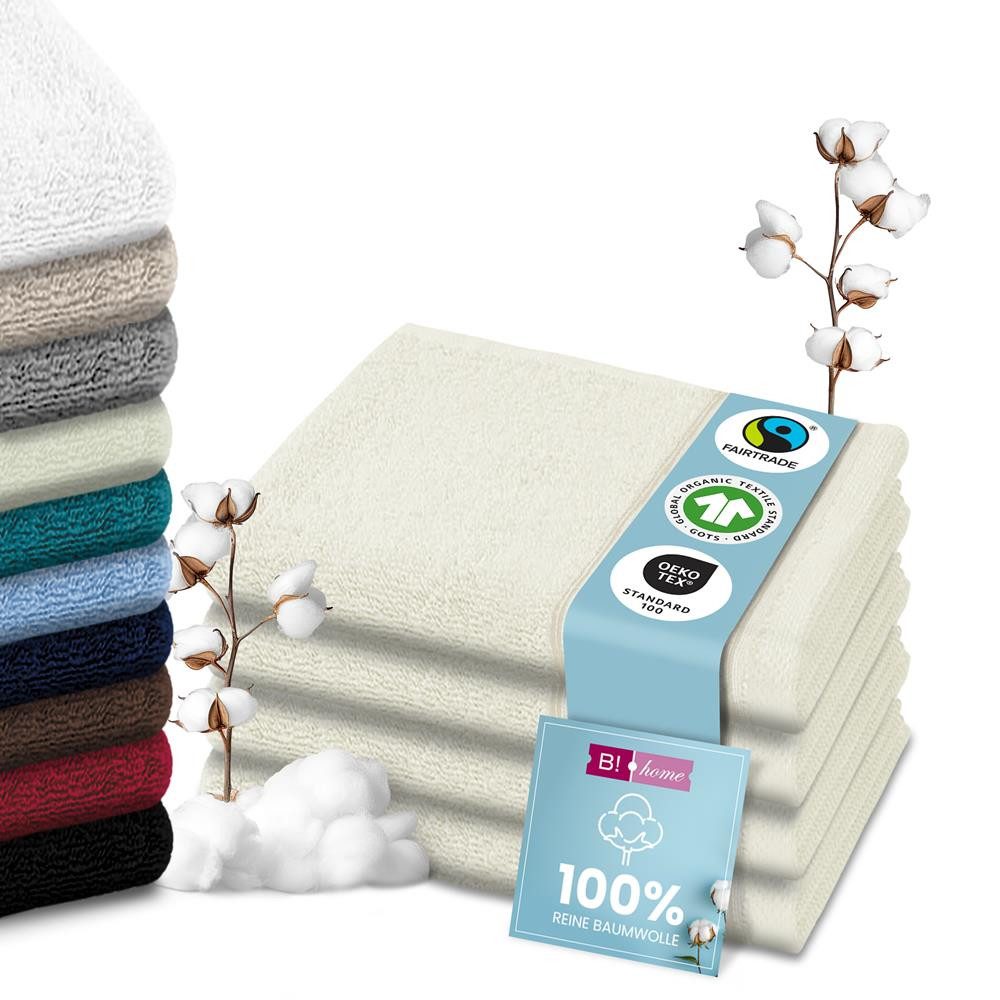 B!HOME Handtücher Set Saunatücher, Duschtücher, Gästehandtücher günstig online kaufen