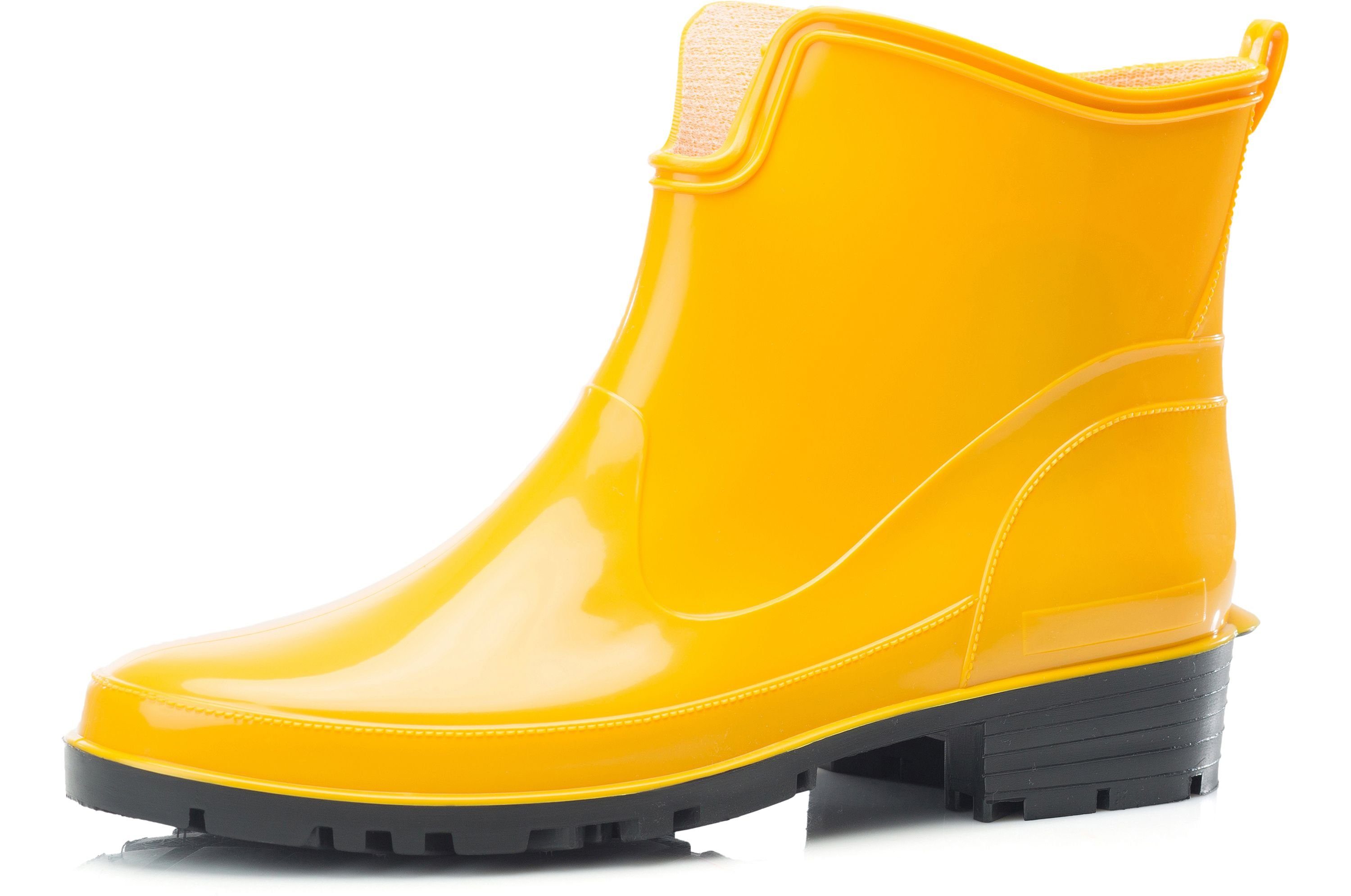 Ladeheid Gummistiefeletten LA-930 kurze Boots für Frauen Gummistiefel Damen günstig online kaufen