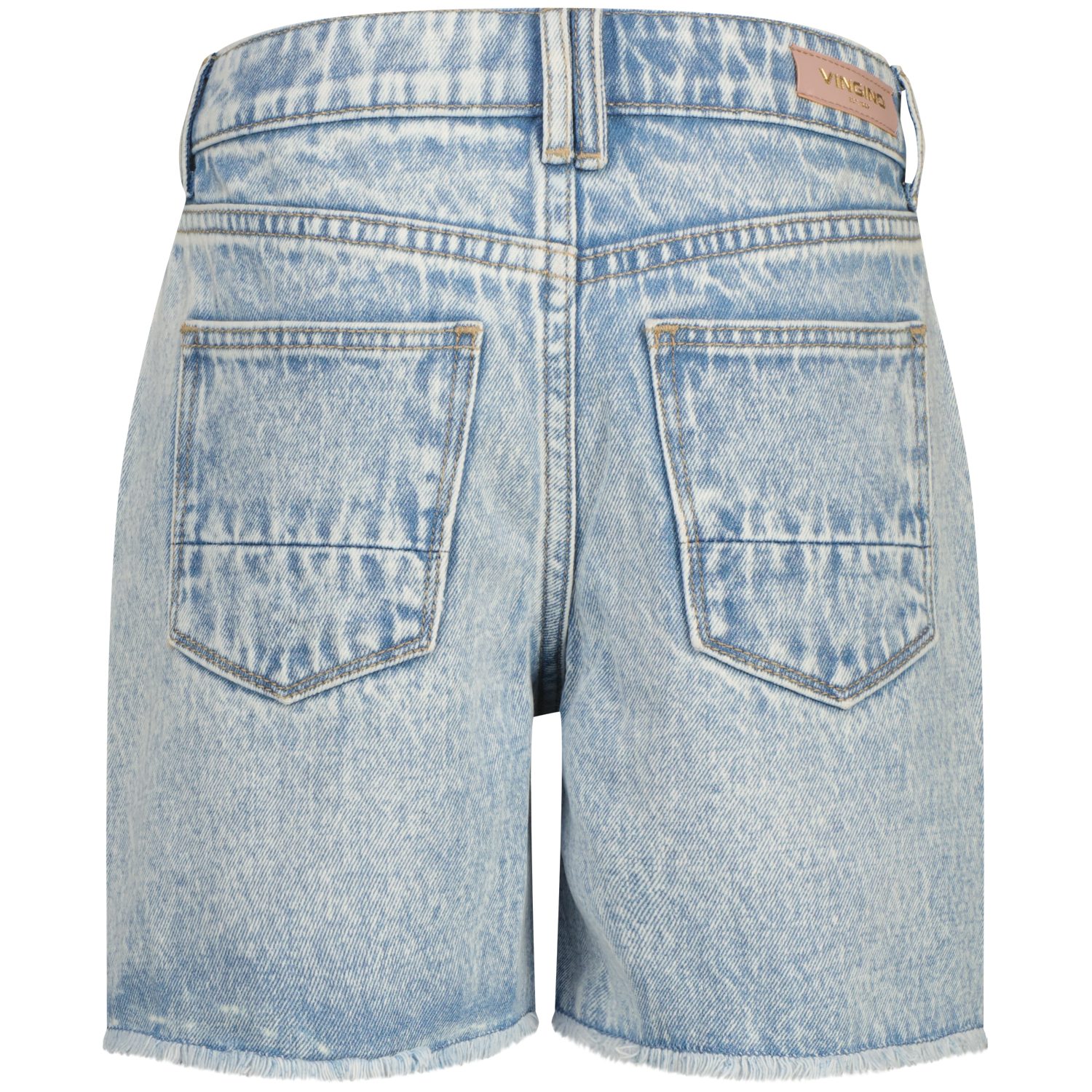Vingino Jeansshorts Mädchen Jeansshorts Denim hell Sommer Shorts Baumwolle