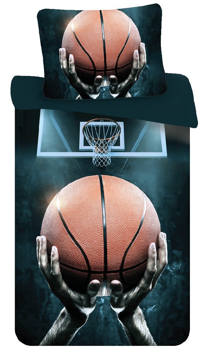 Jerry Fabrics Kinderbettwäsche Basketball Bettwäsche Fan günstig online kaufen