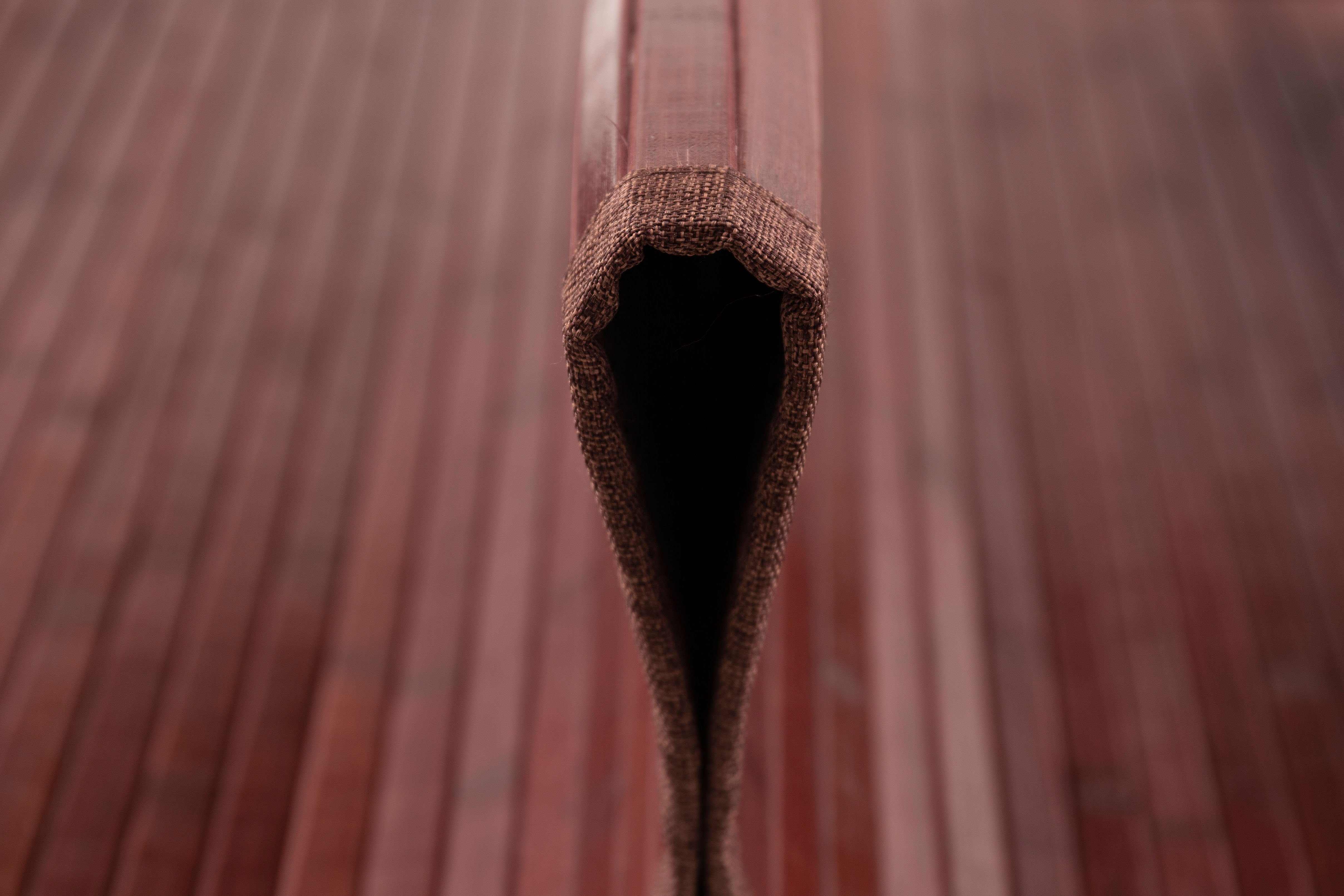 mm, Outdoor geeignet Bambus, 17 und Teppich rot Bambus, Wendeteppich, 100% Höhe: rechteckig, In- Material: Andiamo,