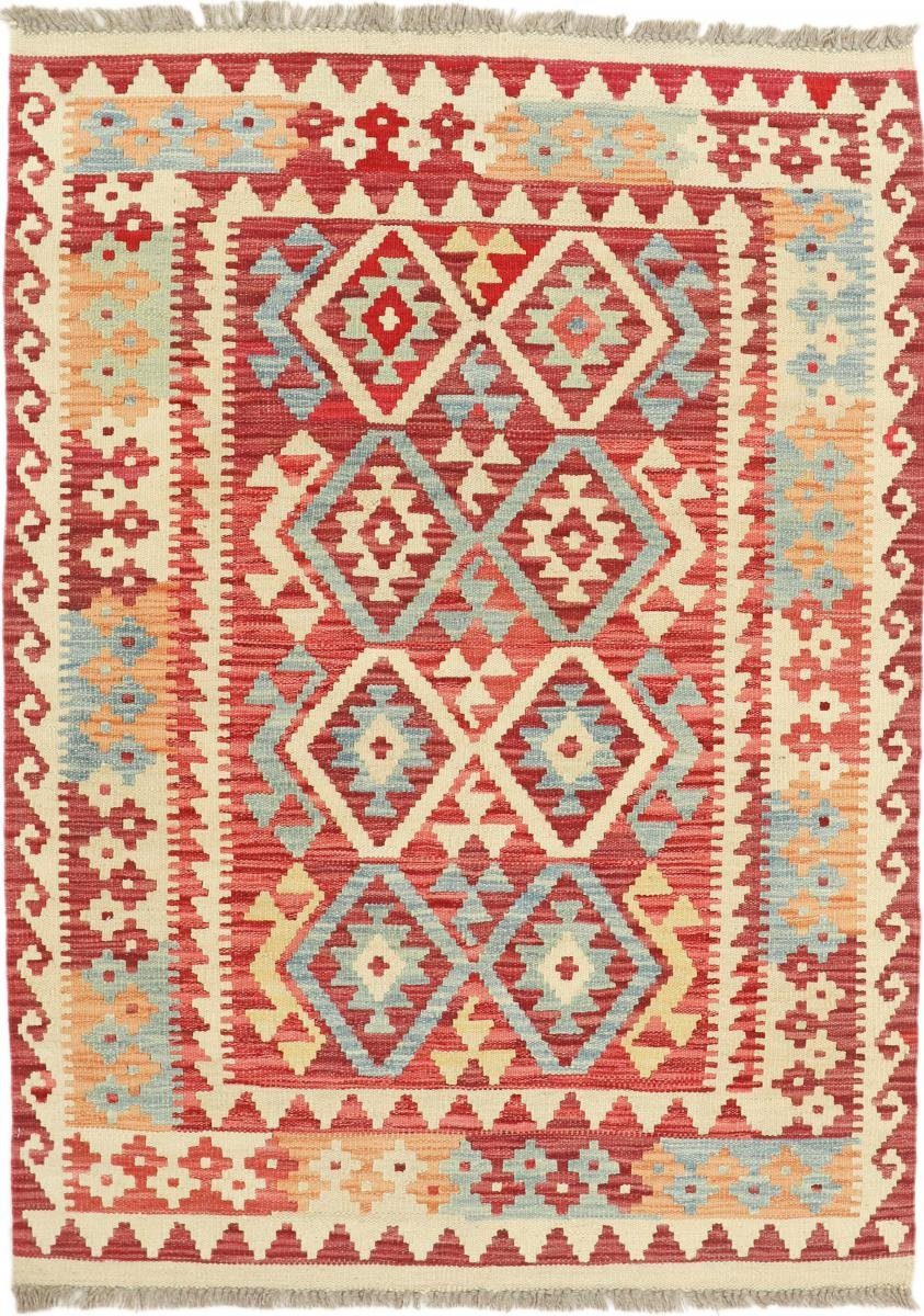 mm Höhe: Afghan Moderner Nain Orientteppich, 103x140 Trading, Kelim Heritage Orientteppich 3 rechteckig, Handgewebter