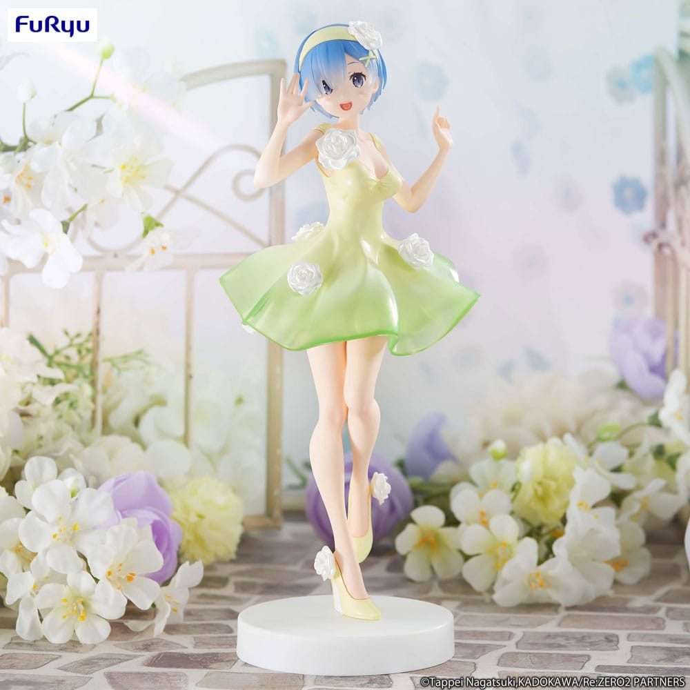 FuRyu Merchandise-Figur Re: Zero Trio-Try-iT PVC Statue Rem Flower Dress 21 cm