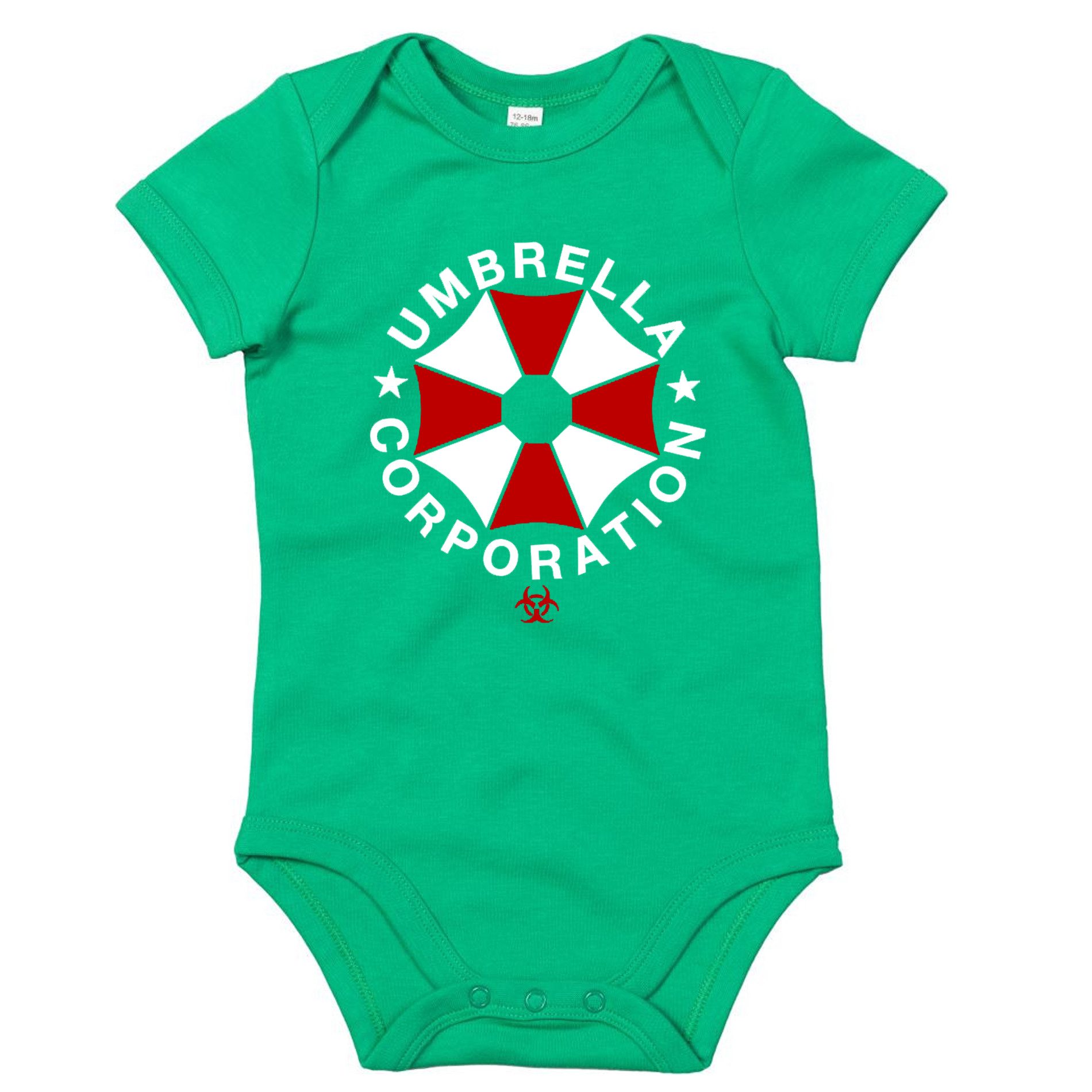 Strampler Umbrella Baby Body Konzernsymbol Print Gamer Fanmotiv