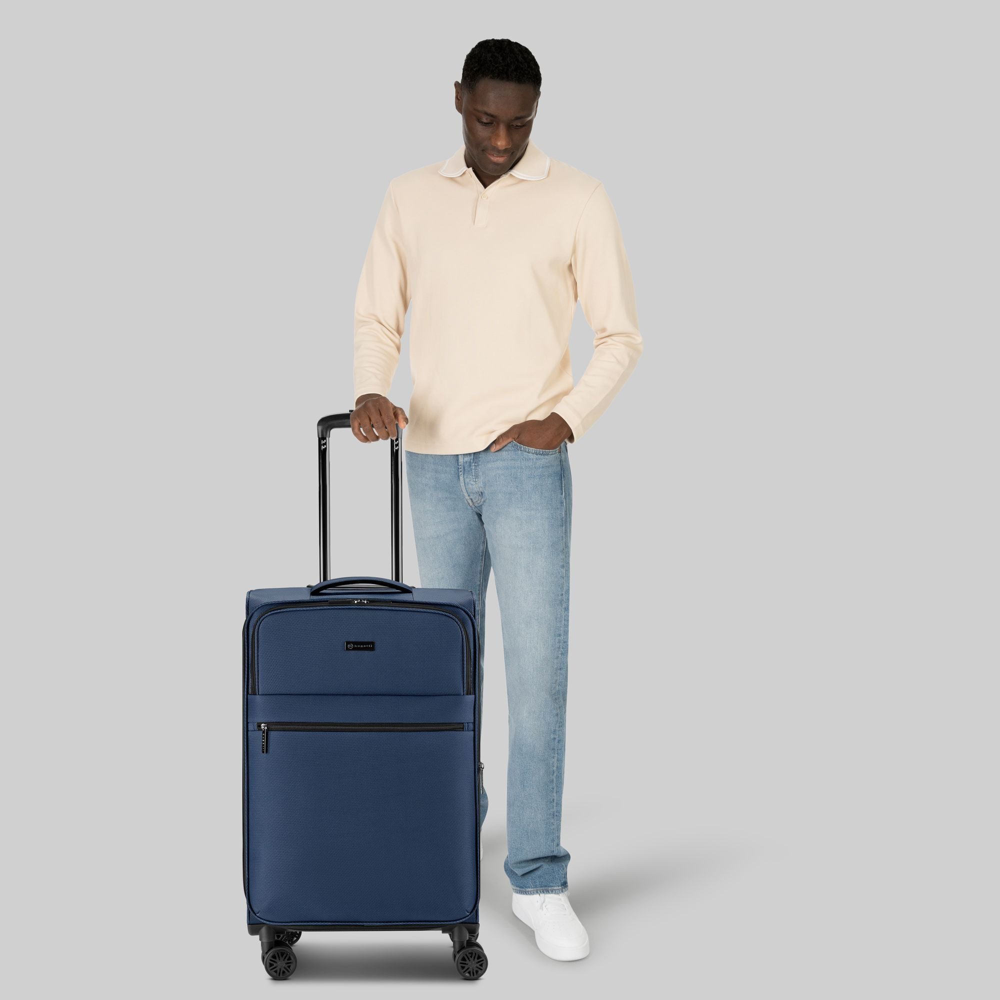 bugatti Weichgepäck-Trolley Valencia Soft, 4 Rollen, günstig online kaufen