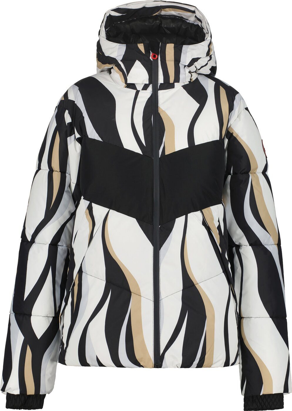 Icepeak Skijacke ICEPEAK ELSARA SCHWARZ-WEISS