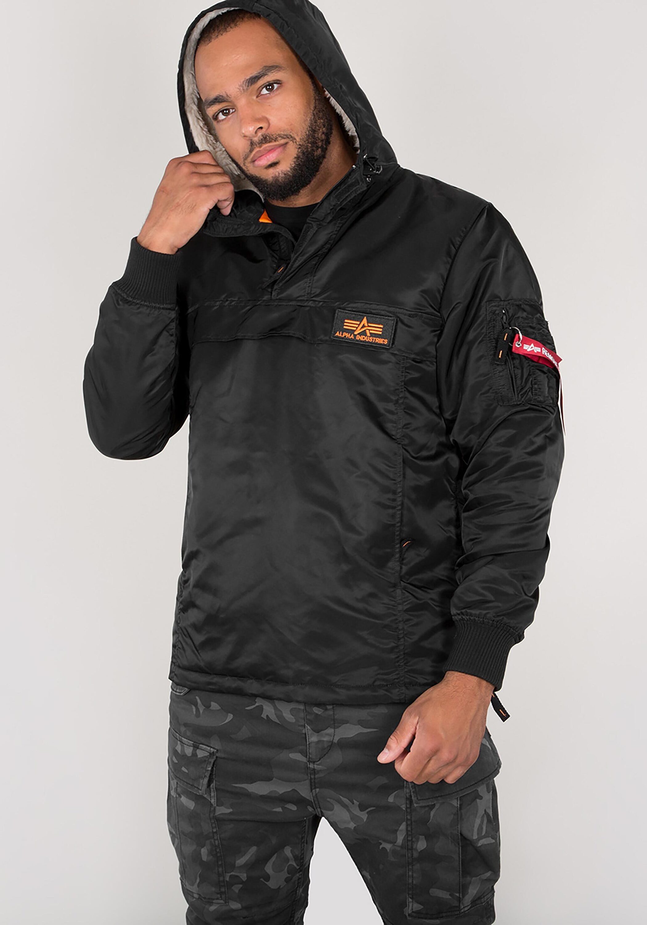 Alpha Industries Anorak Alpha Anorak Industries Jackets - Men Utility black HPO