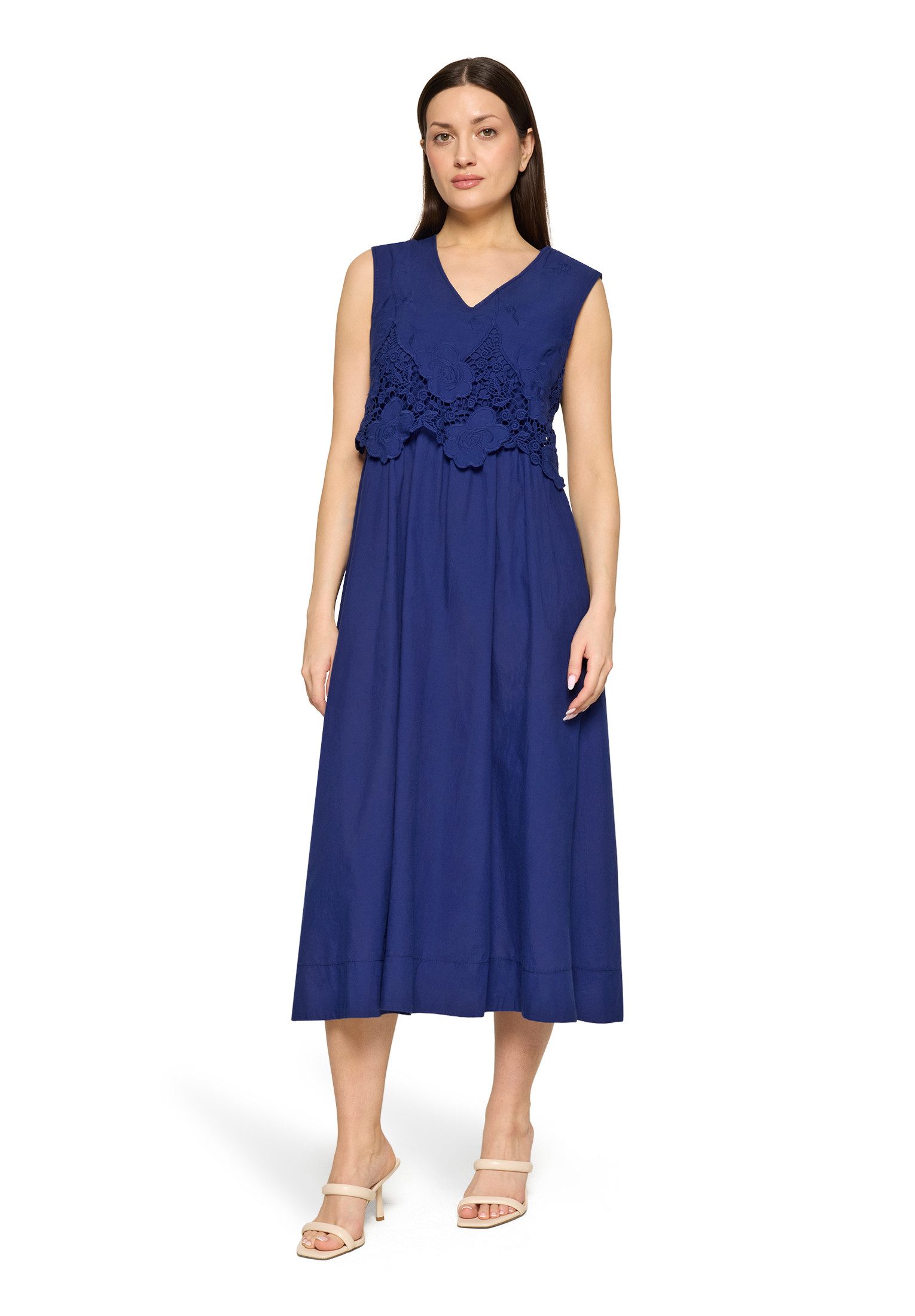 Betty Barclay Midikleid Damen mit V-Ausschnitt