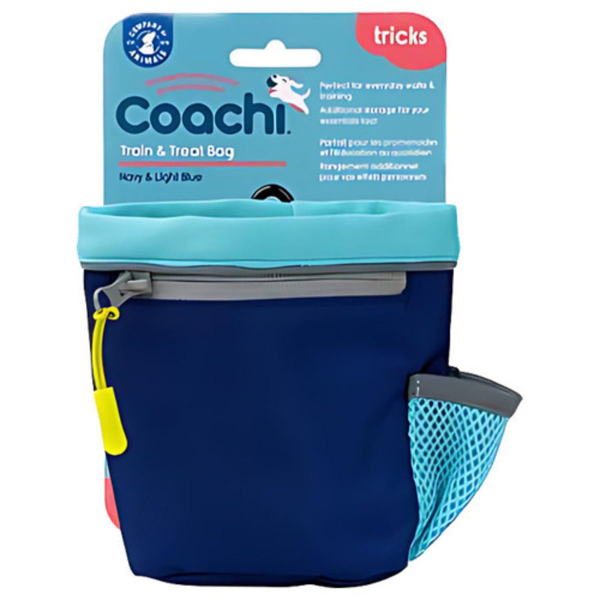 Coachi Leckerlibeutel Treat Bag dunkelblau/hellblau