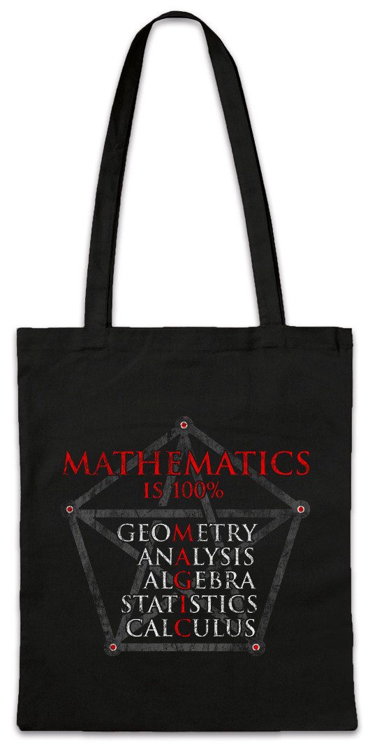 Beuteltasche Mathematic Magic Stofftasche Lehrer Teacher Professor Nerd Geek