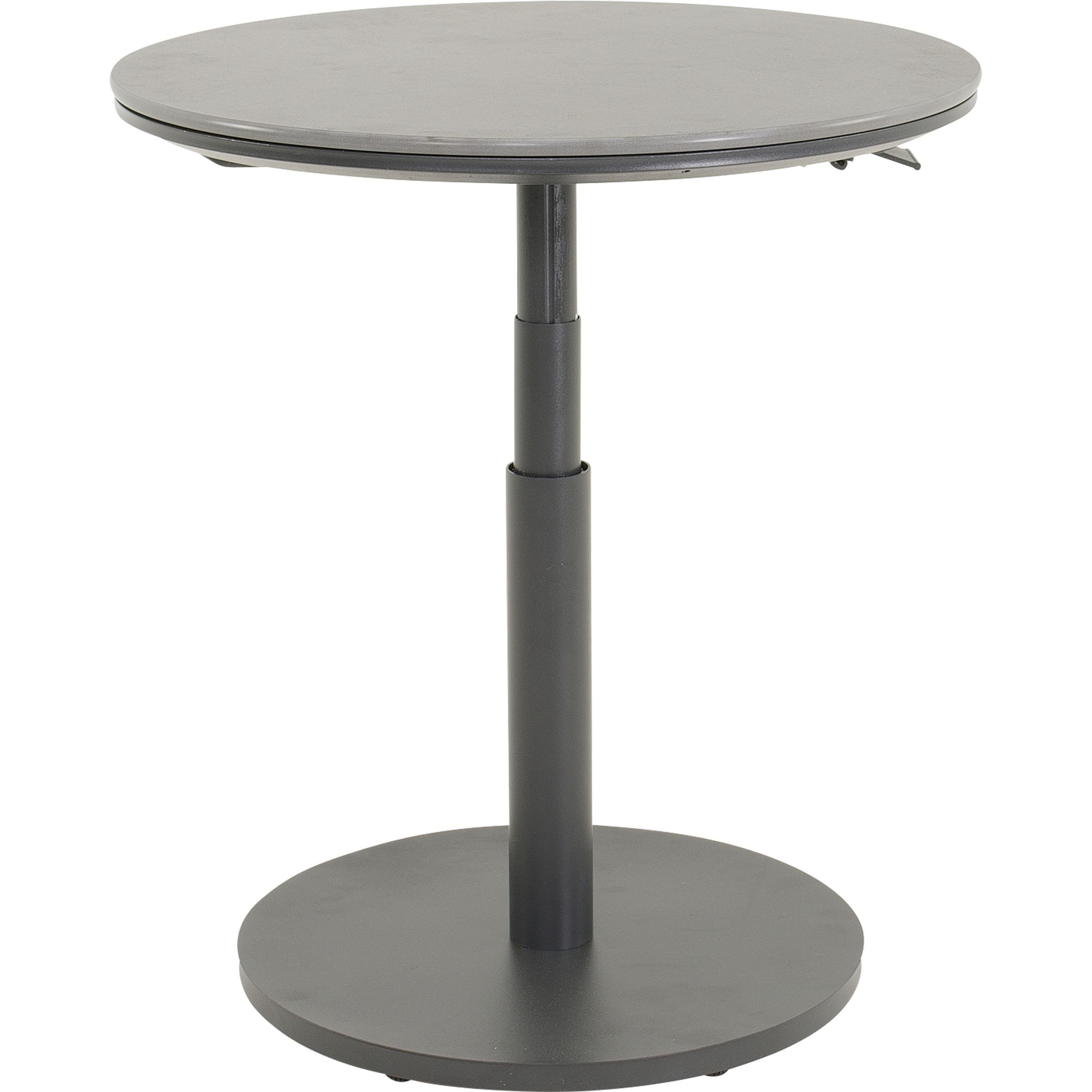 Lesli Living Beistelltisch Lesli Living Indoor & Outdoor Hub-Beistelltisch Geneva Negro ø 59 cm