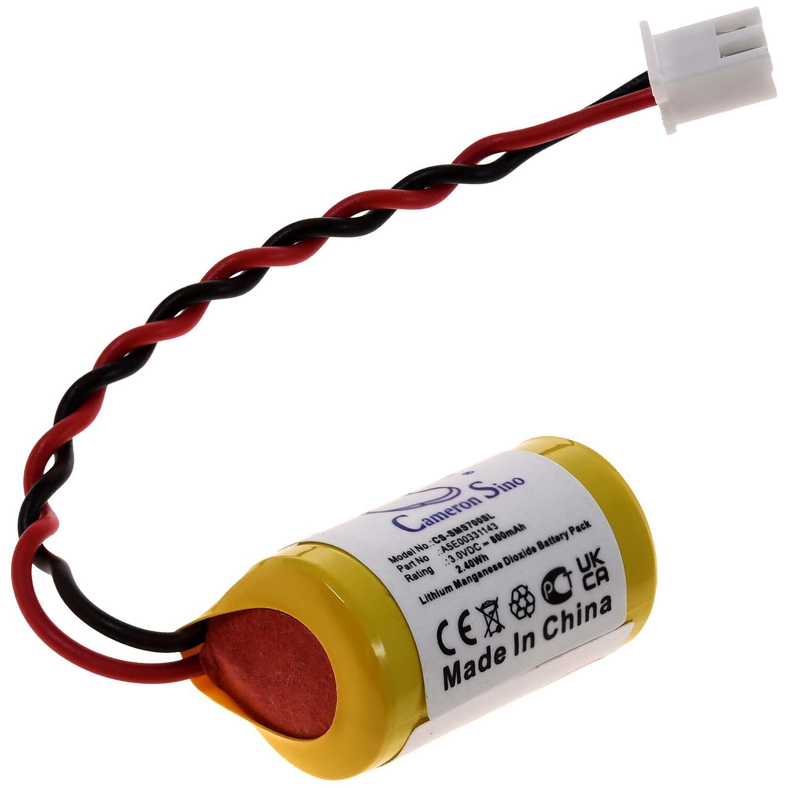 Powery Lithiumbatterie für Siemens Simatic BOX PC 820 Batterie, (3 V)