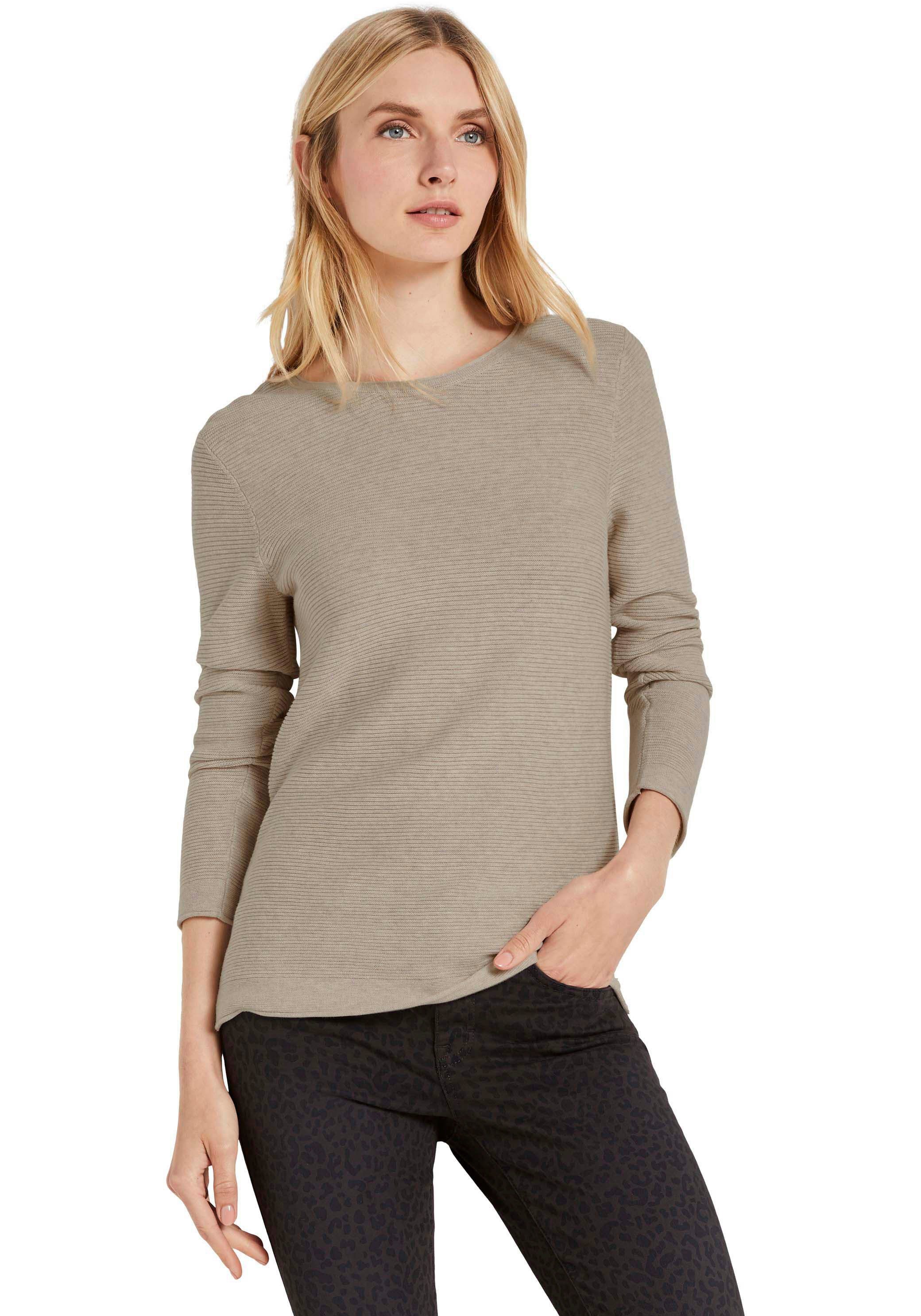 TOM TAILOR Strickpullover mit Struktur-Muster günstig online kaufen