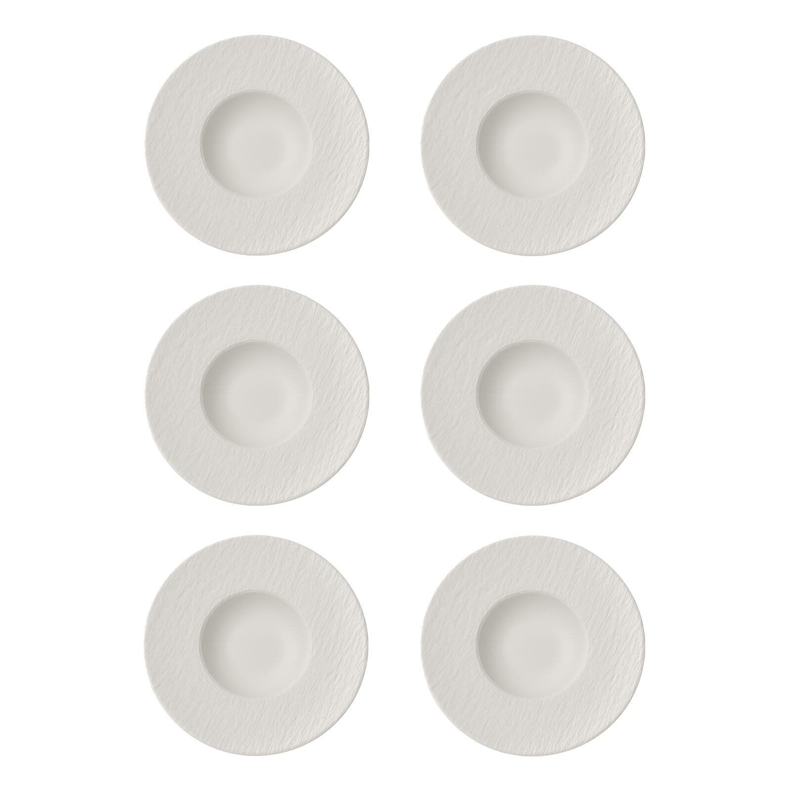 Villeroy & Boch Паста тарелка Manufacture Rock Паста тарелка ø 28.0 cm 6er Set, (6 St)