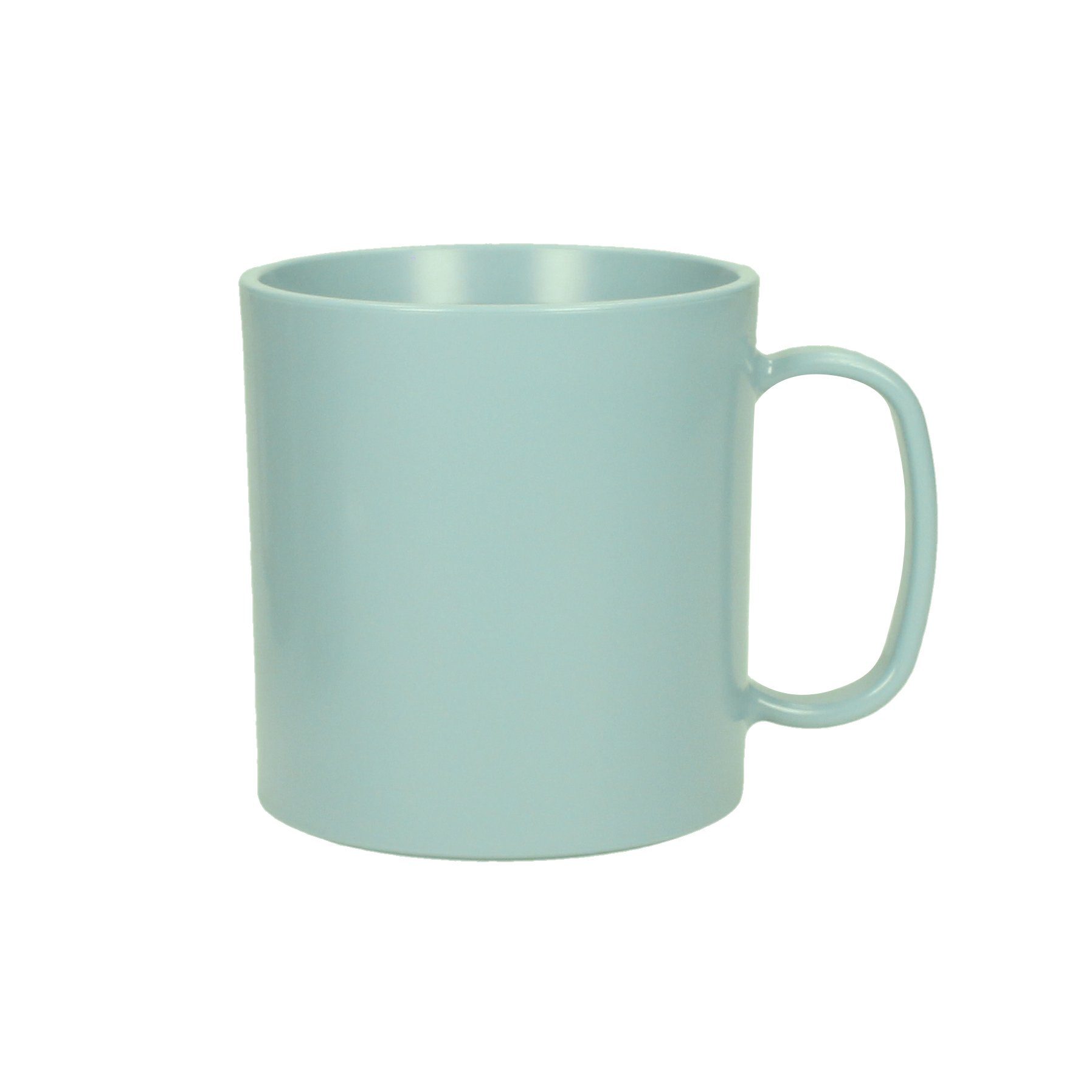 elasto Becher Tasse mit Henkel 300ml robuster Kaffeebecher Geschirr für zu Hause, Teetasse, Heißgetränke, Umweltfreundlich, Kaffeetasse, Trinkbecher
