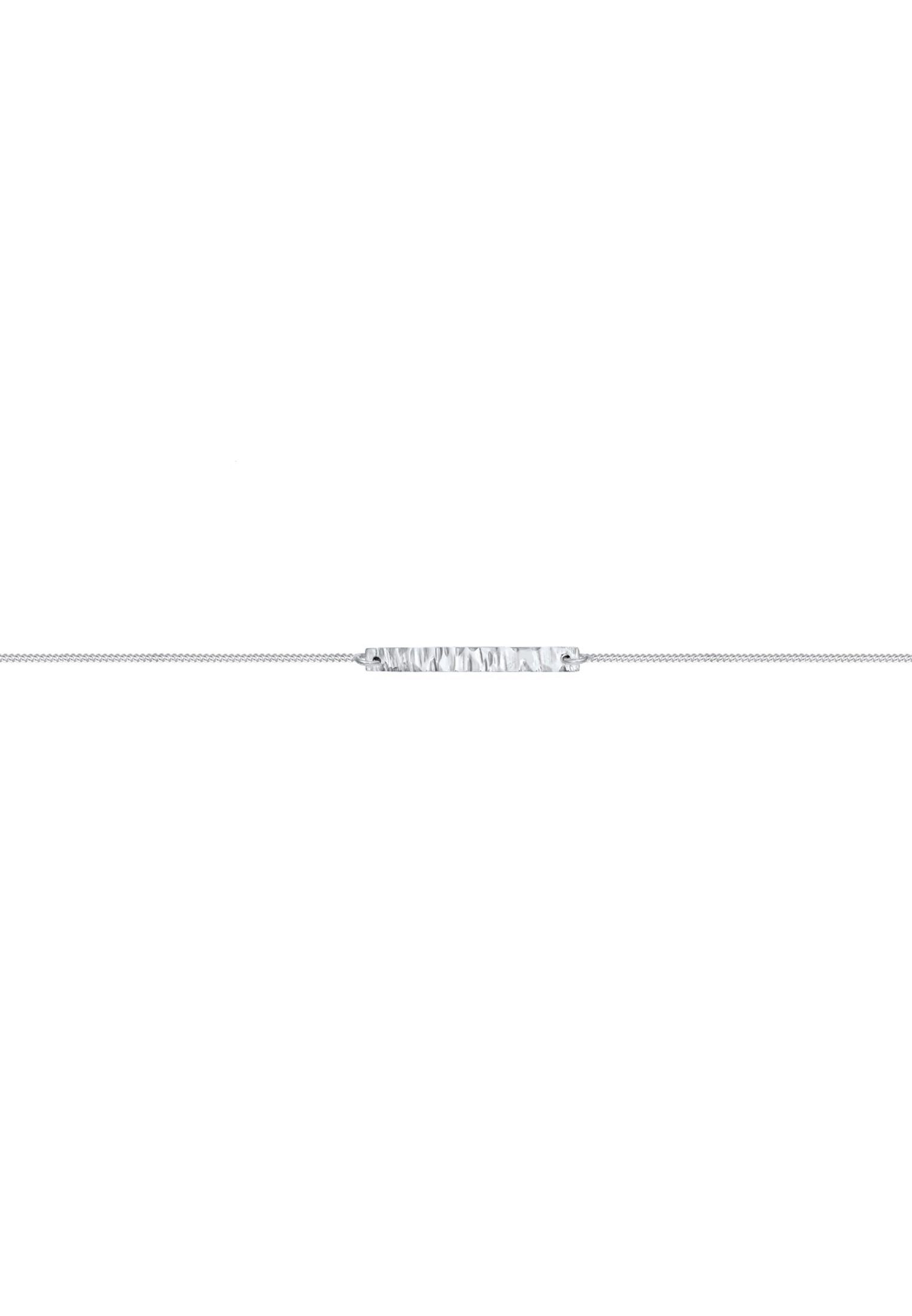 Elli Collier Choker Platte Gehämmert 925er Silber günstig online kaufen