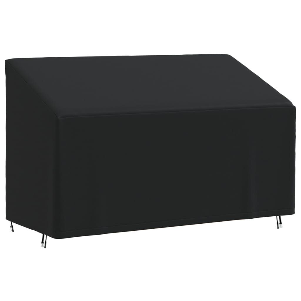 vidaXL Gartenmöbel-Schutzhülle Abdeckung für 3-Sitzer-Bank Schwarz günstig online kaufen