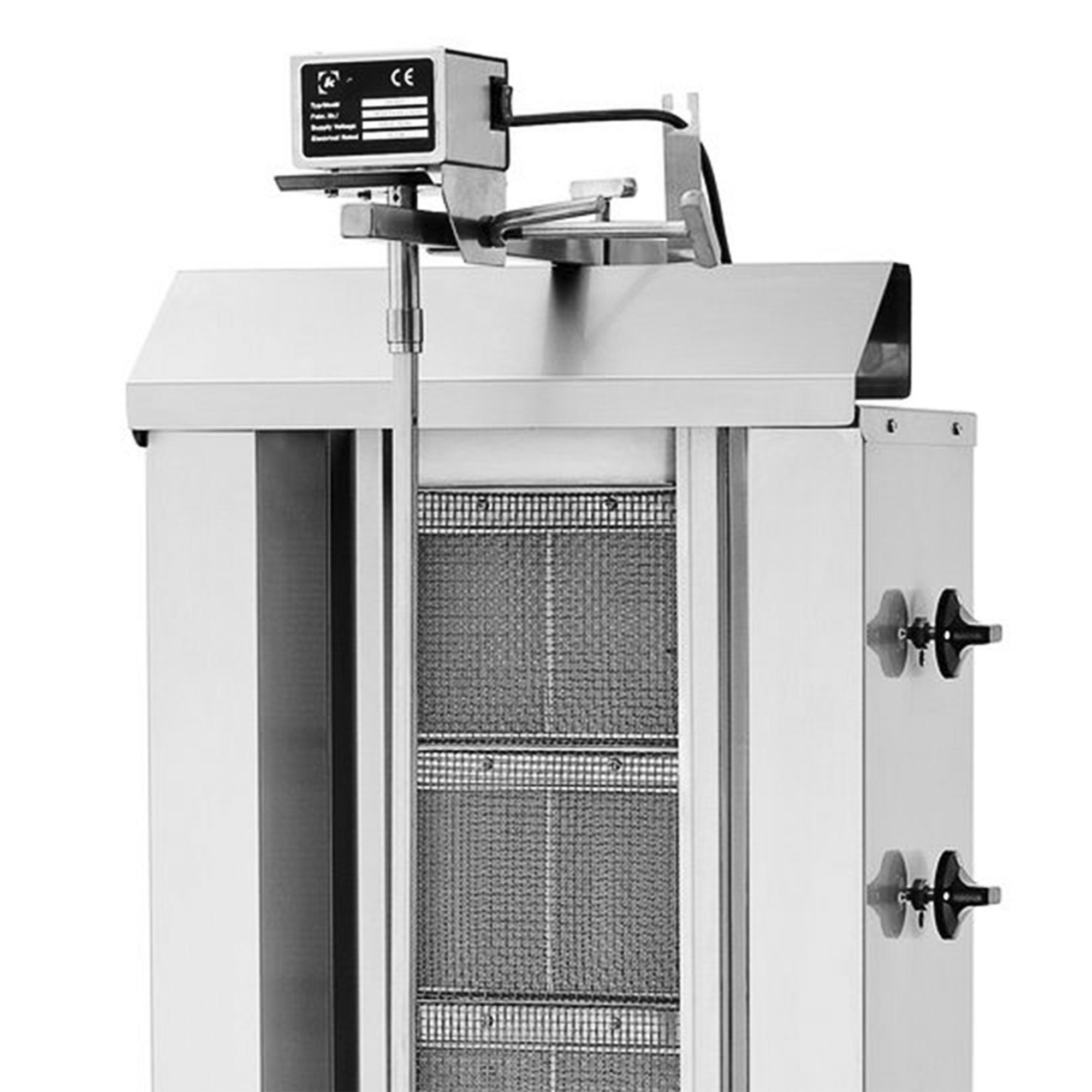 Gastronics Dönergrill Dönergrill / Gyrosgrill 4 Brenner Motor oben, 13,00 W