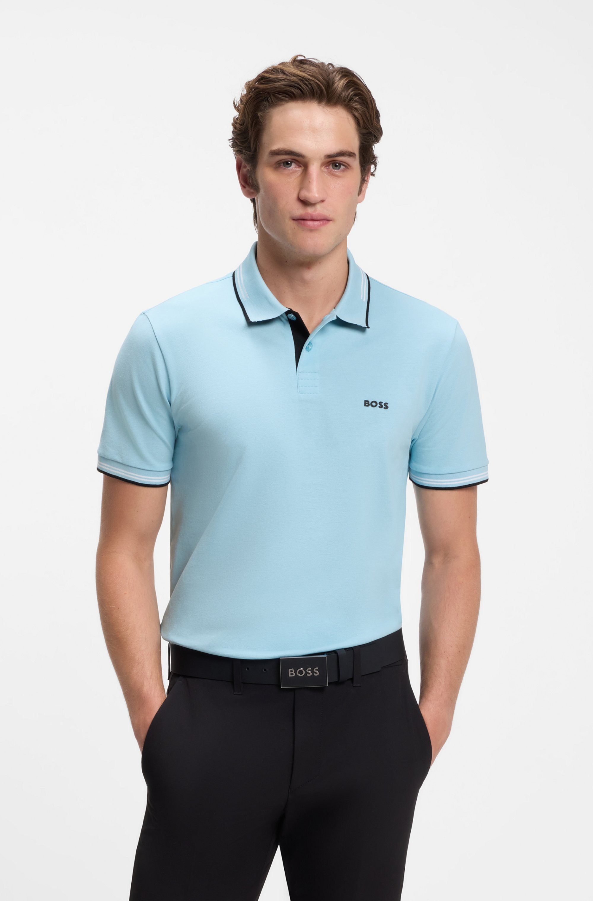 BOSS GREEN Poloshirt Paul mit Polokragen
