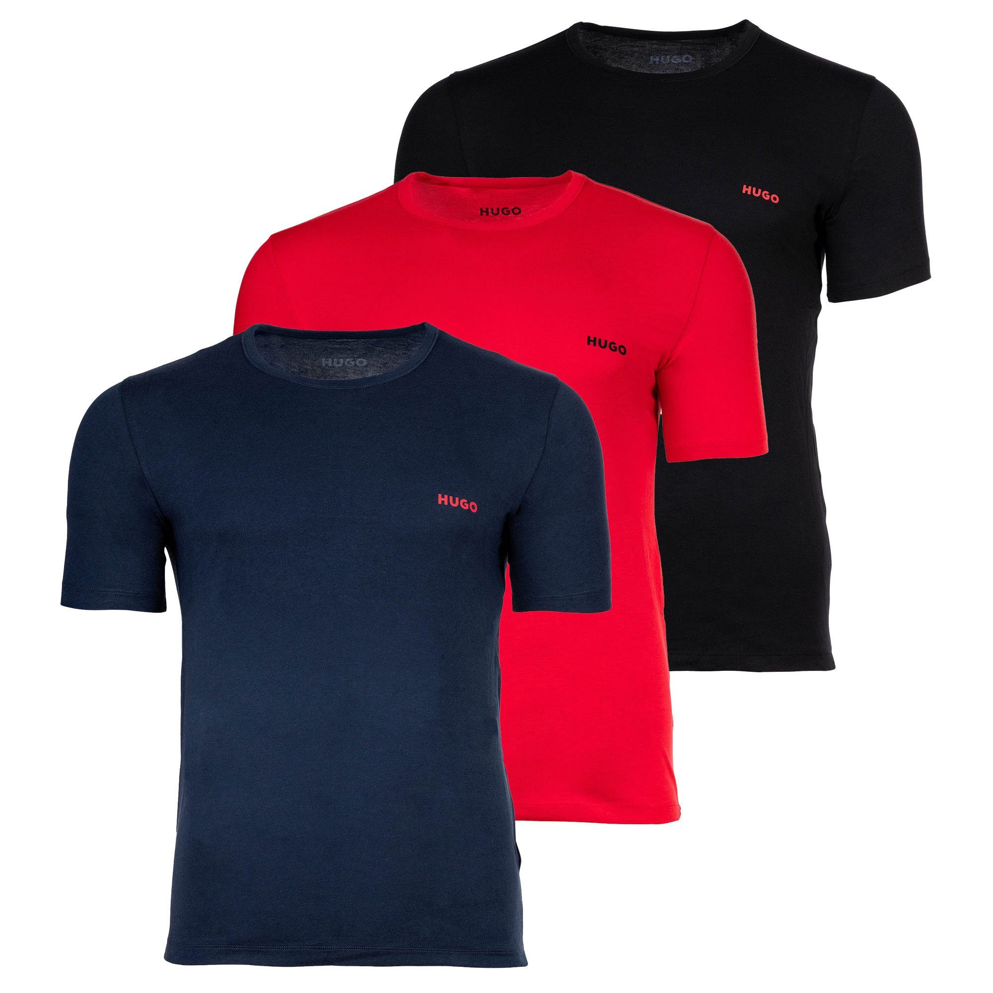 HUGO T-Shirt Herren T-Shirt 3er Pack günstig online kaufen