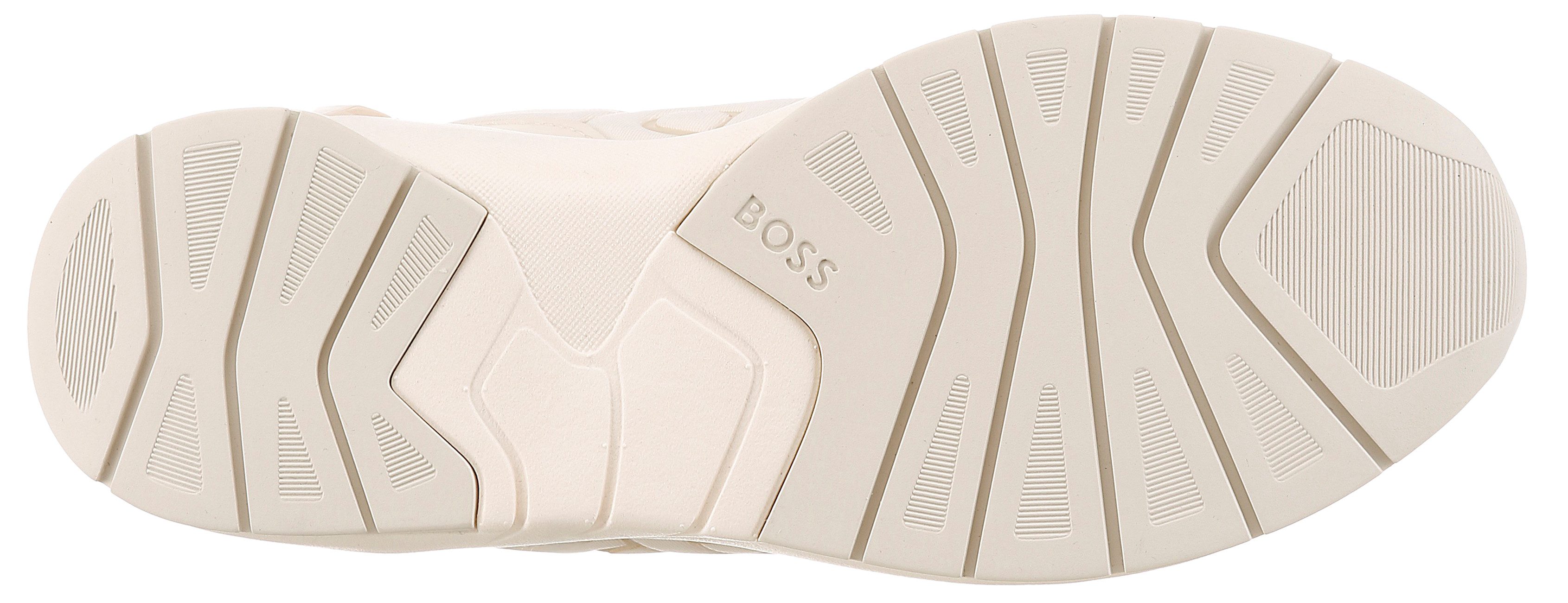 BOSS Skylar Runn Keilsneaker Schnürschuh, Freizeitsneaker, Halbschuh mit Ortho-Lite Technologie