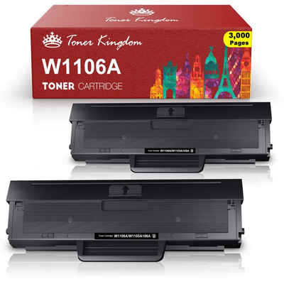 Toner Kingdom Tonerpatrone W1106A 106A für HP Laser 107a 107w MFP135wg 137fwg 138fnw
