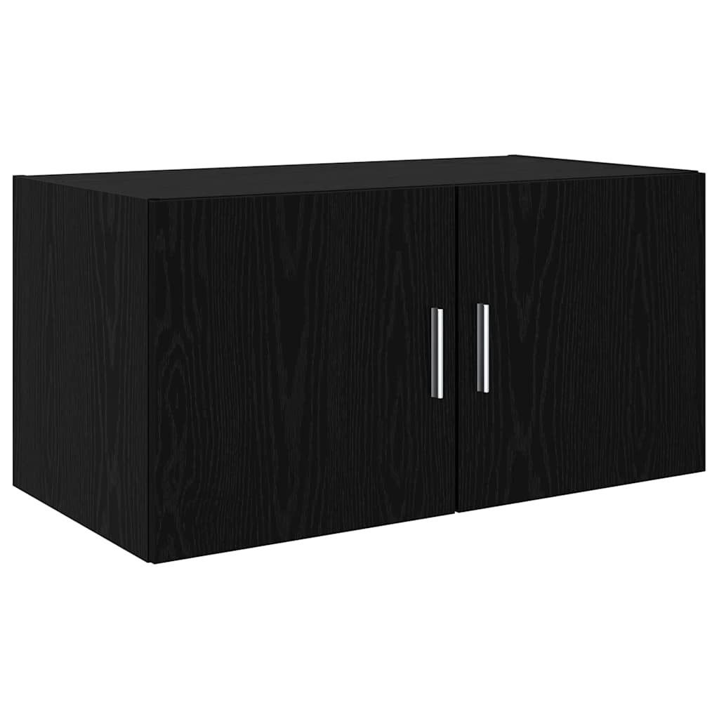 vidaXL Hängeschrank Wandschrank Schwarze Eiche 80 günstig online kaufen