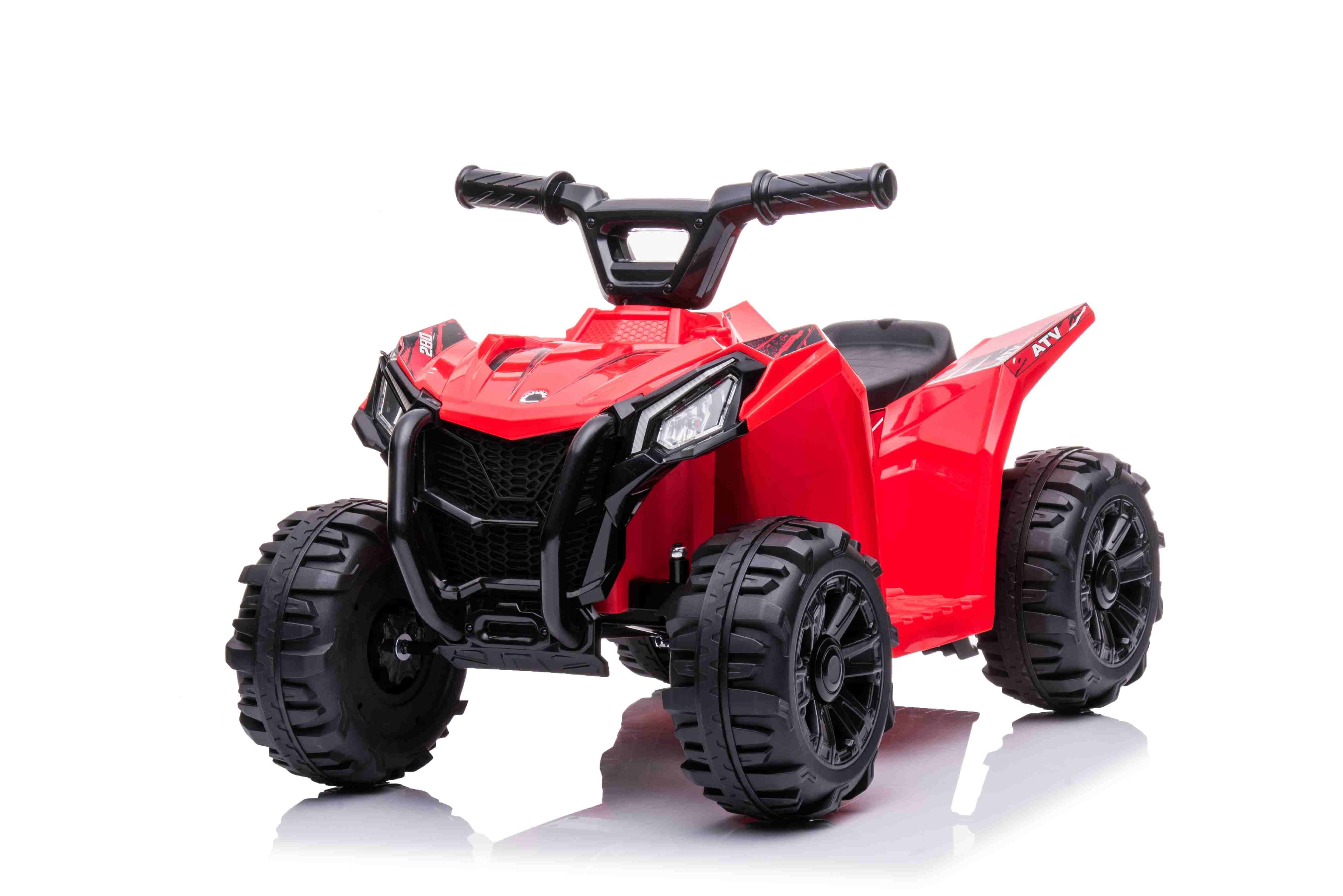 BoGi Elektro-Kinderauto Quad ATV Kinderquad Kinderfahrzeug Elektrofahrzeug Elektroquad 6V, Kinder-ATV 6V ab 1,5 Jahren – kompakt, leicht & einfach zu steuern