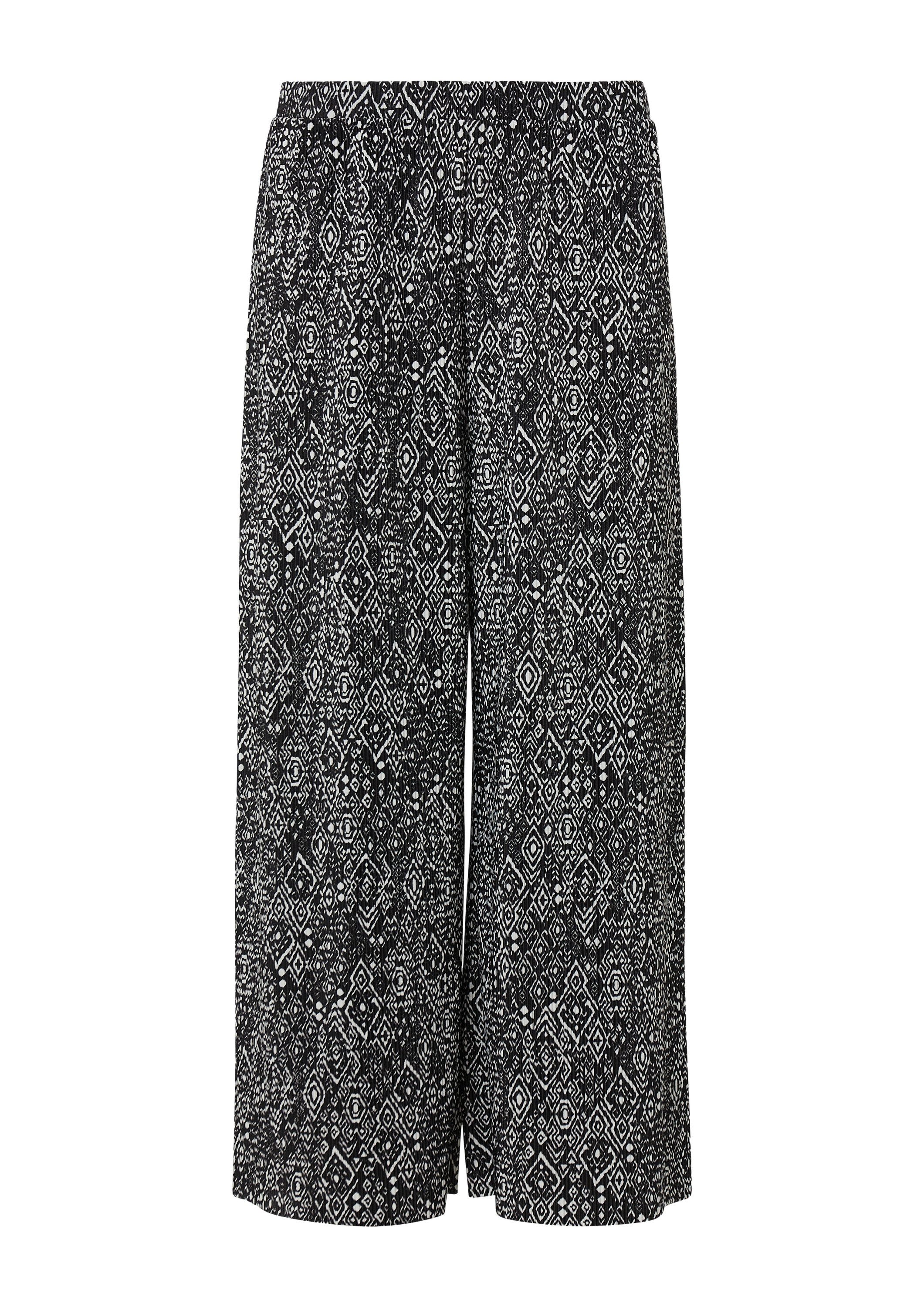 s.Oliver Culotte Hose Plissierte Culotte aus Jersey günstig online kaufen