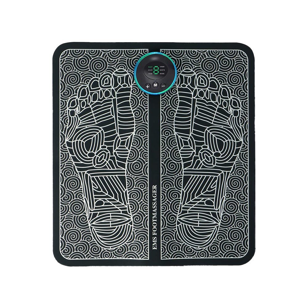 Houhence Fußmassagegerät EMS Fußmassagegerät Elektrisches USB Fußmassagegerät Fußmassagepads