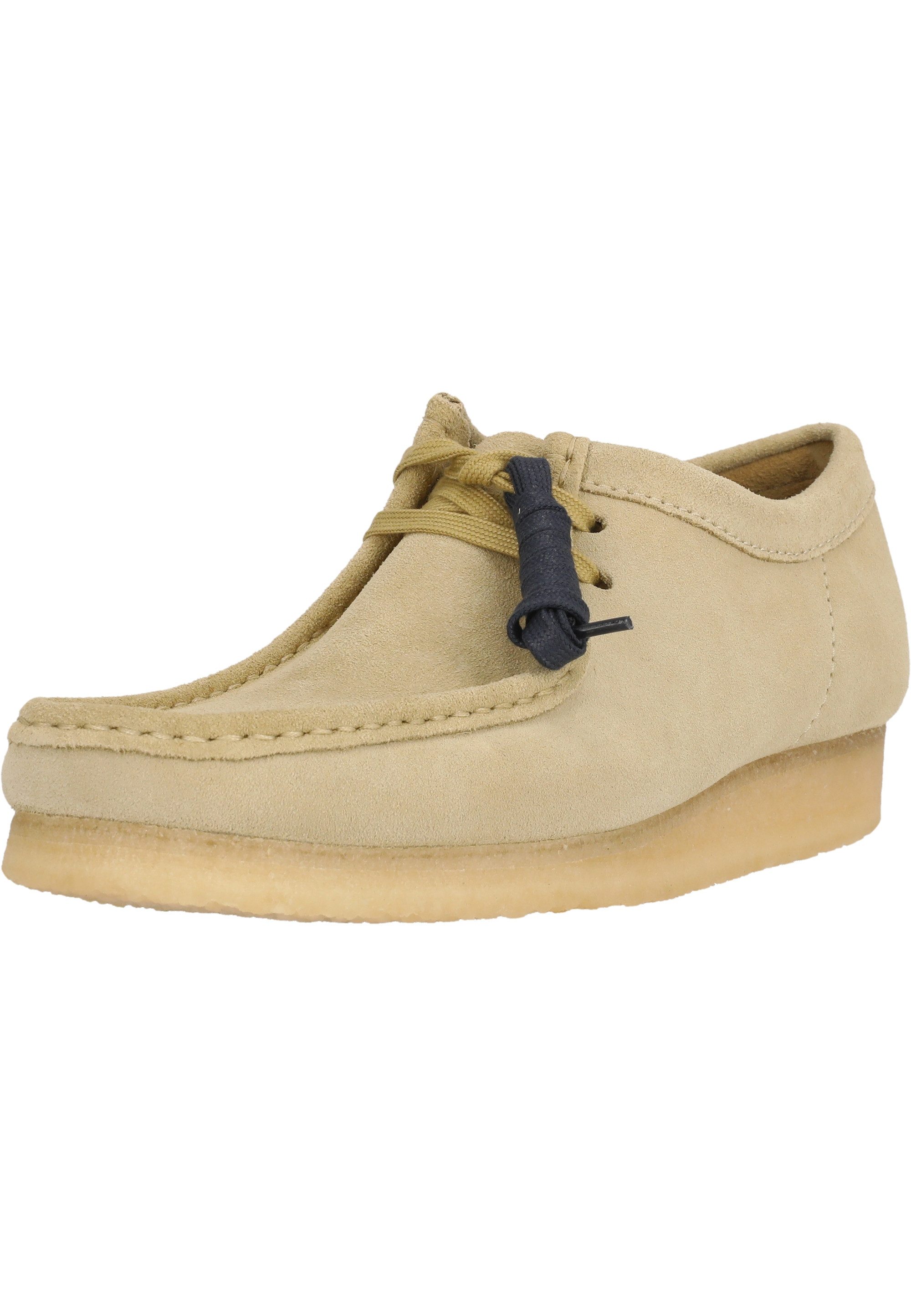 Clarks Wallabee Maple Schnürschuh mit unnachahmlicher Kreppsohle