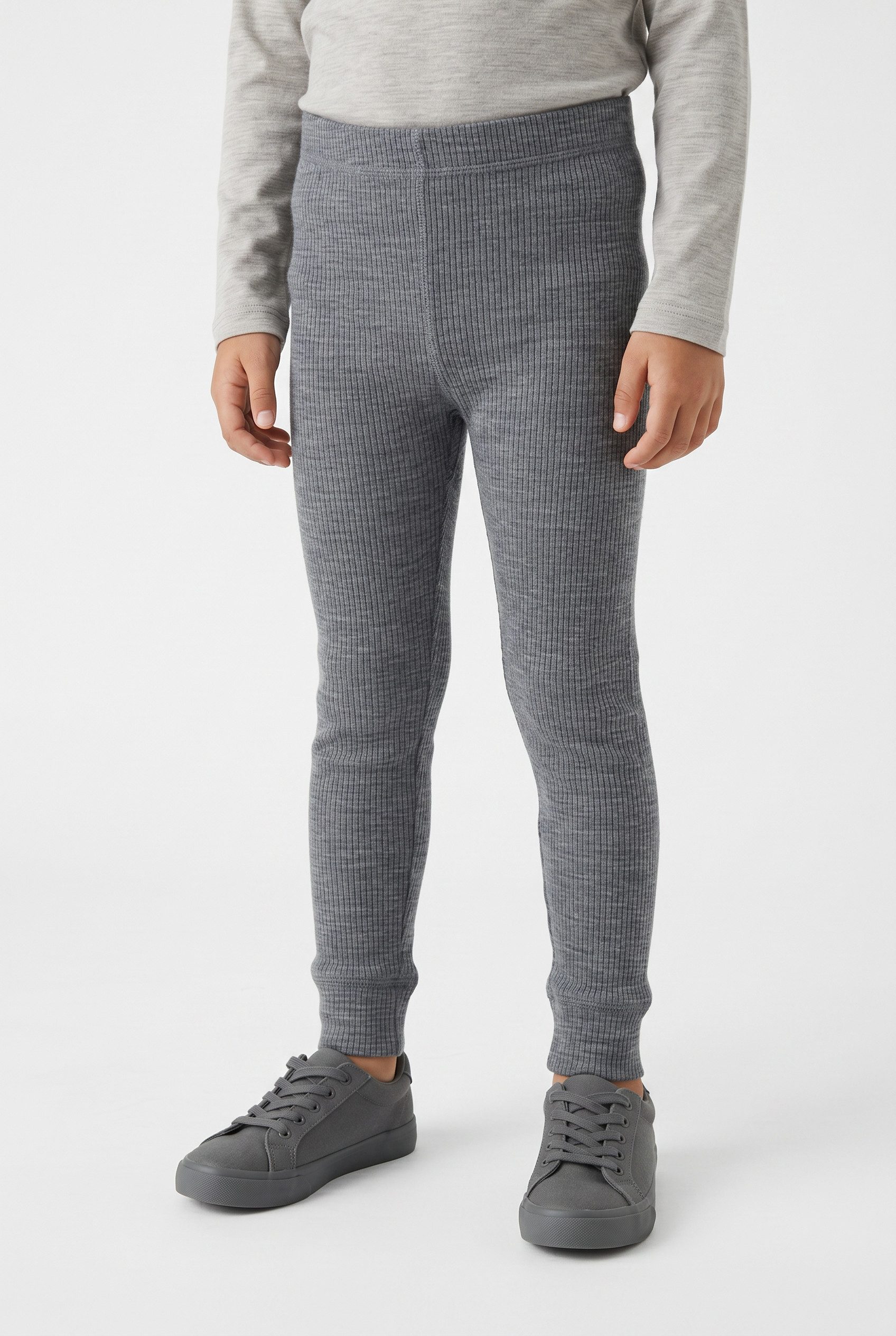 Name It Leggings NMNWAX WOOL RIB LEGGING NOOS aus reiner Merinowolle