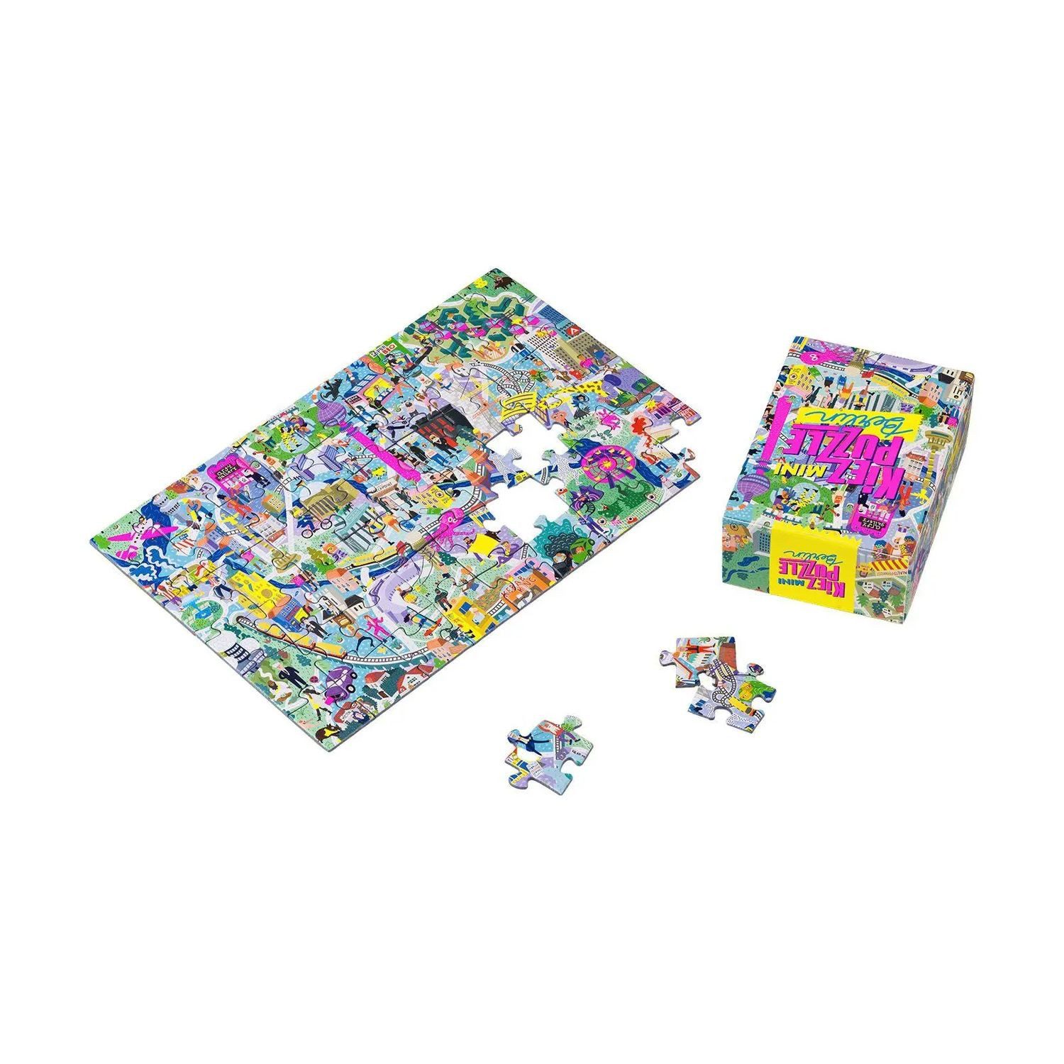 Studio Hamburg Puzzle Mini Kiezpuzzle Berlin - 54 Teile, 54 Puzzleteile