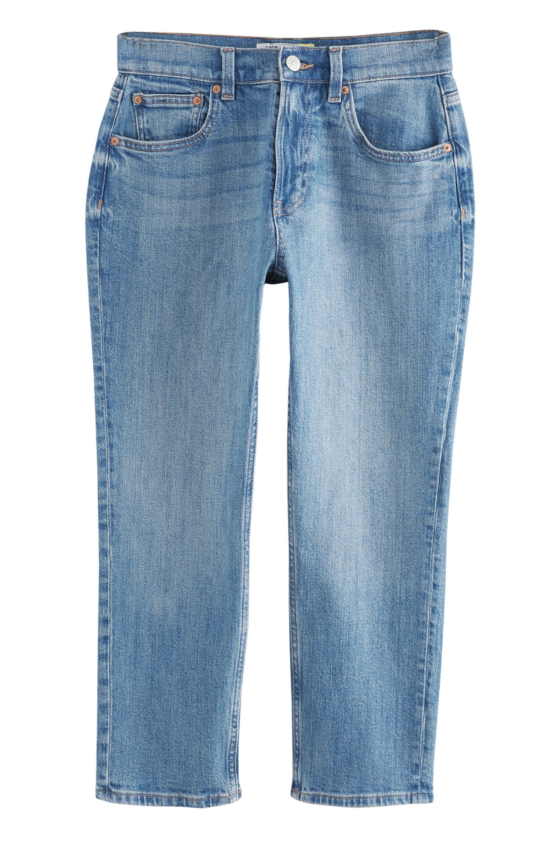 Next Caprijeans Verkürzte Denim-Caprishorts in Sanduhrenform günstig online kaufen