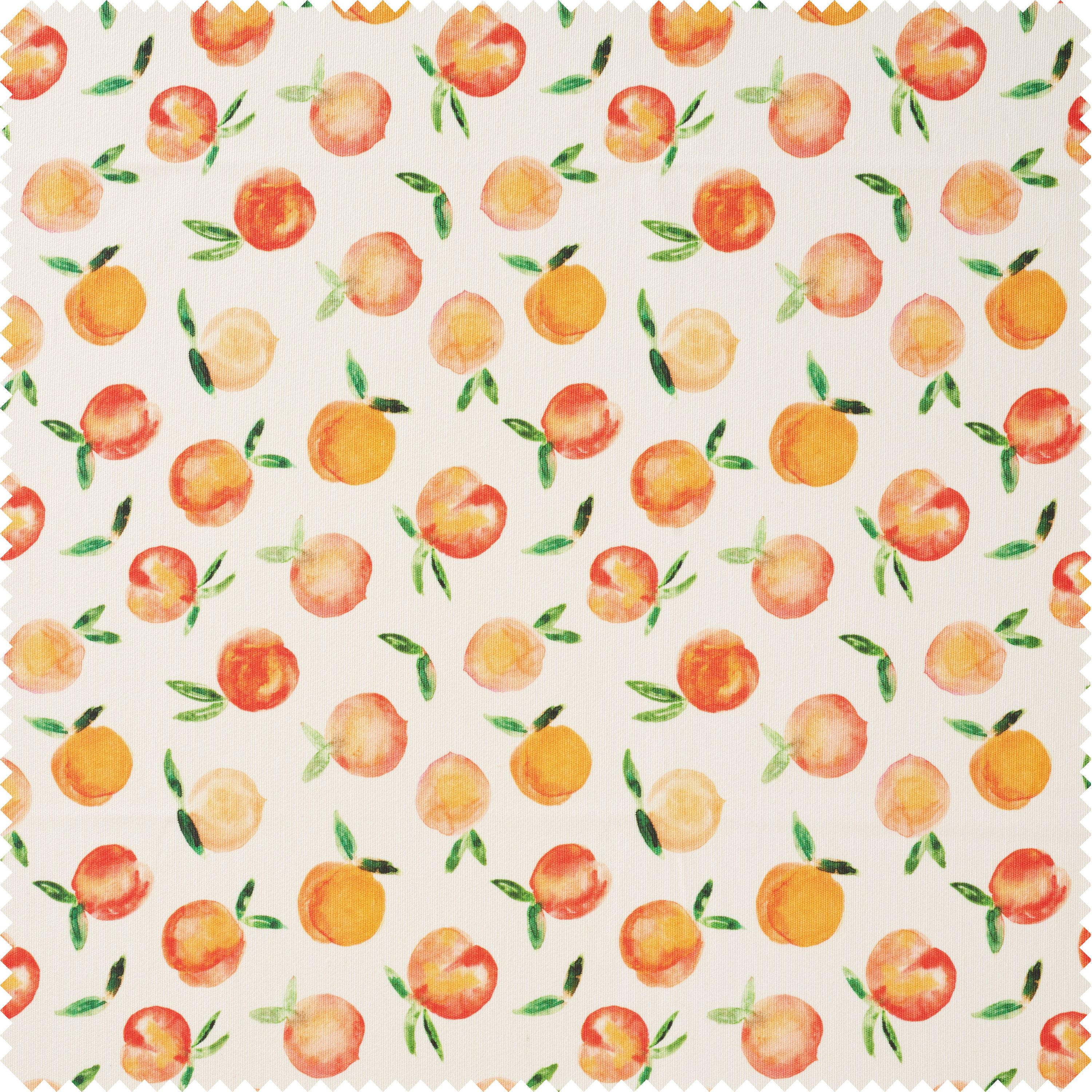 Globaltex Stoff Orangen, 140 cm breit, Meterware