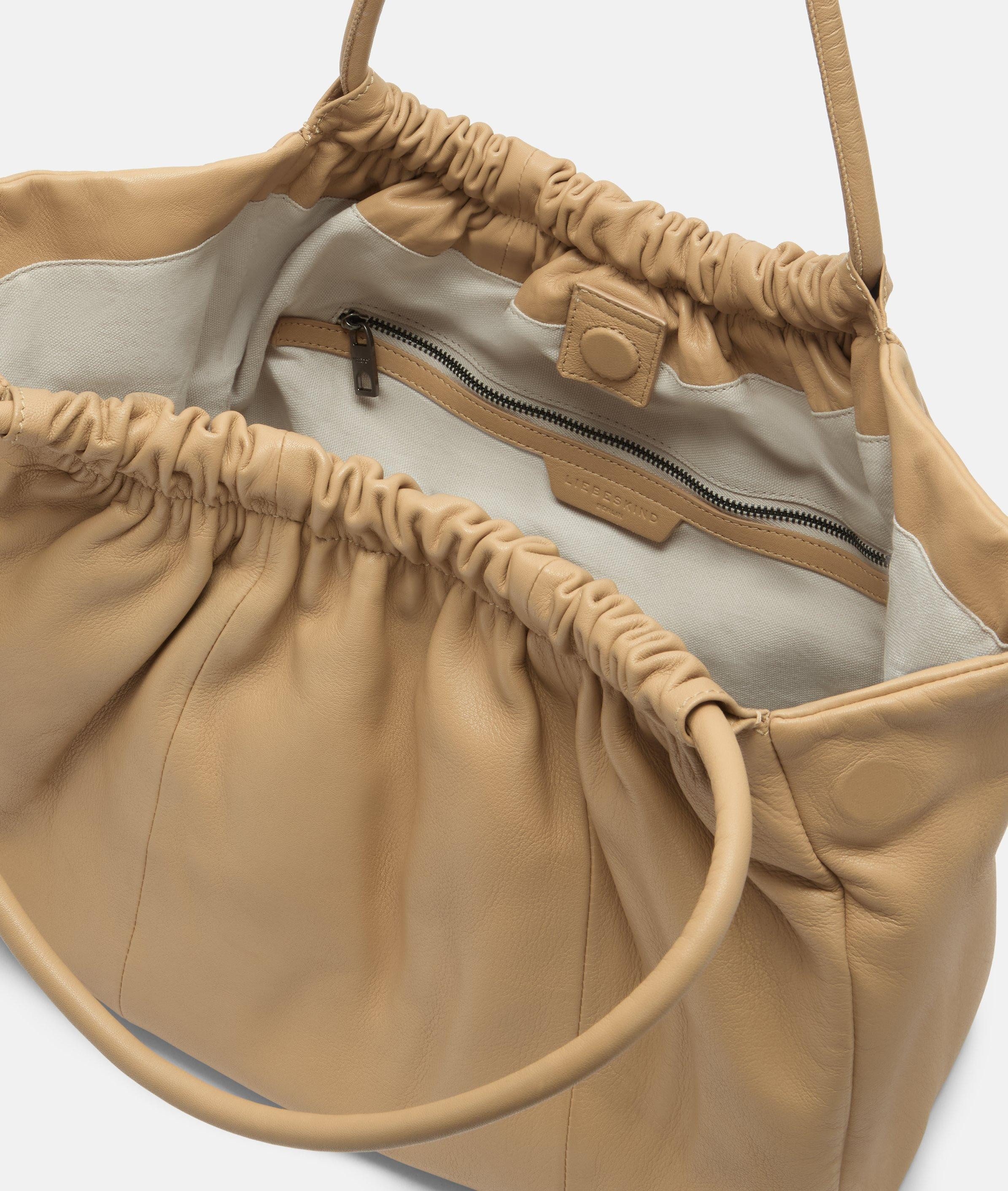 Liebeskind Berlin Shopper Cloud II Shopper M, Geräumiger Shopper aus Schafsleder