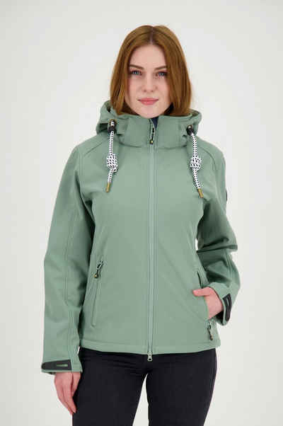 DEPROC Active Softshelljacke PEAK CREEK WOMEN mit abnehmbarer Kapuze