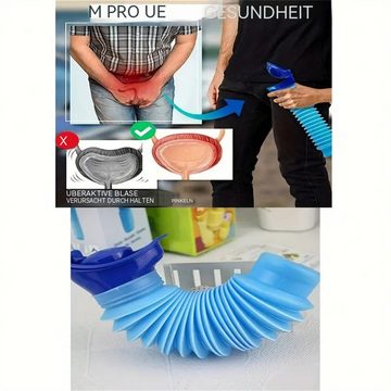 RefinedFlare Urinal 1 Packung umweltfreundliche,Auto-Urinal, (2-tlg., kompakt, tragbar, wiederverwendbar für Reisen)