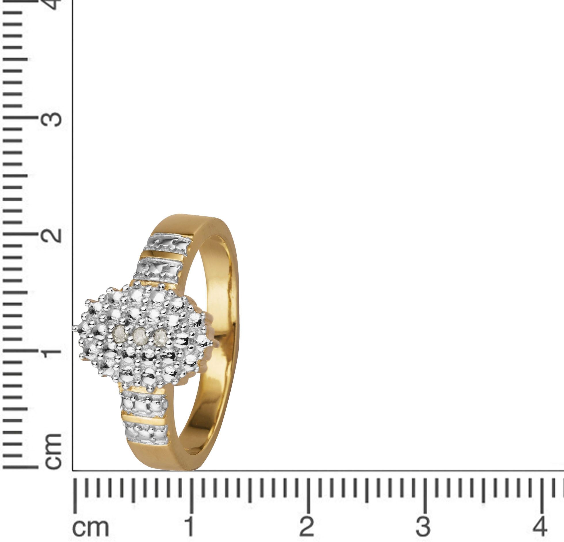 Firetti Diamantring Schmuck Geschenk Silber 925 Damenring Ring, mit Diamanten